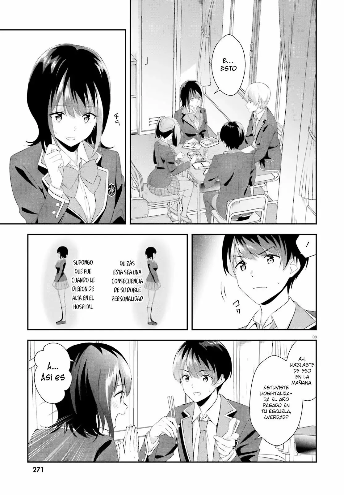 Bizarre Love Triangle capítulo 5, página 8