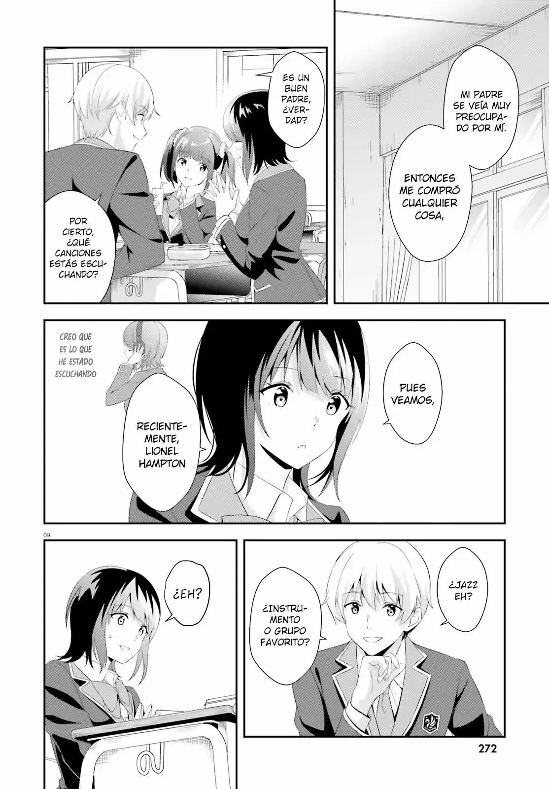 Bizarre Love Triangle capítulo 5, página 9