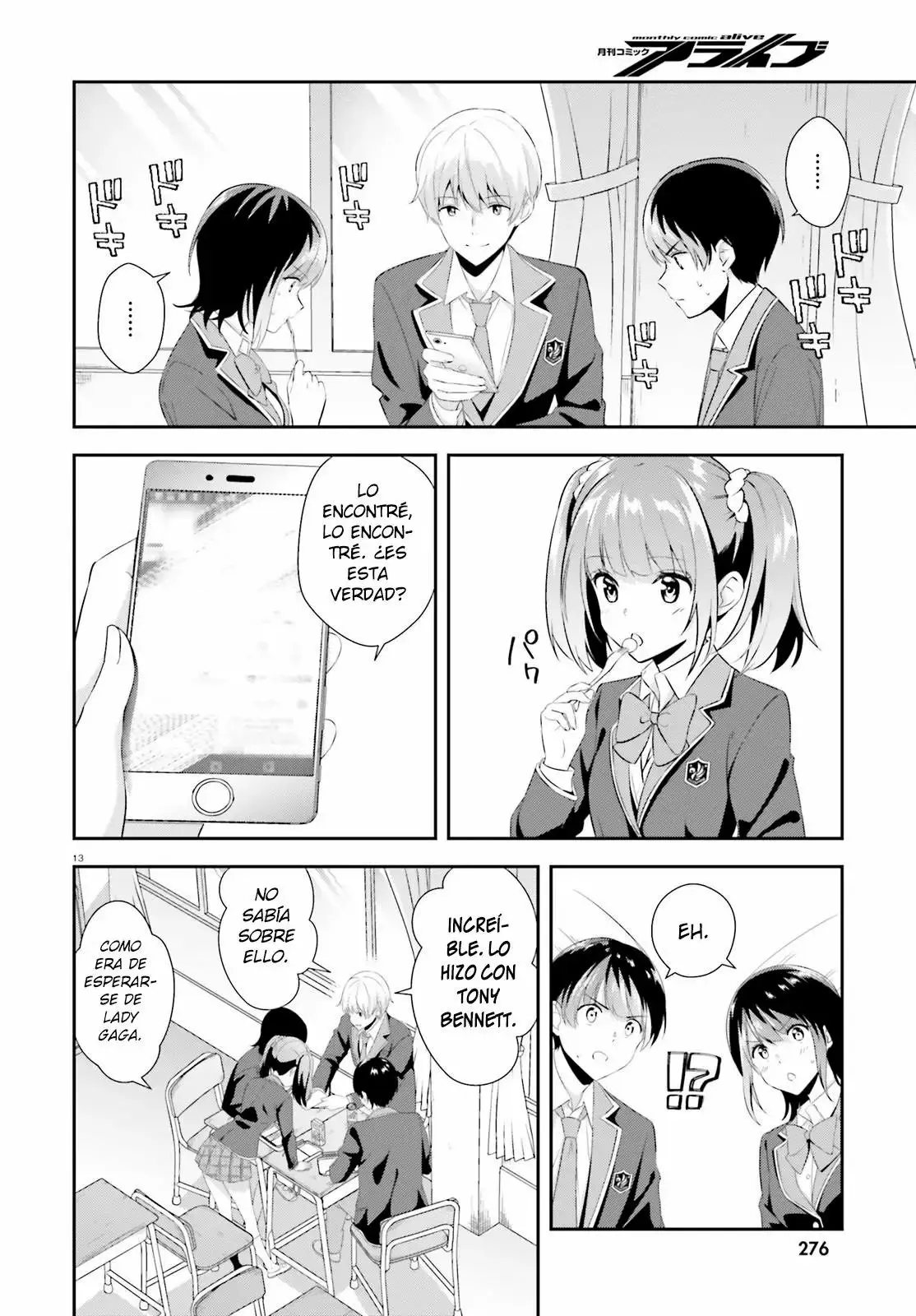 Bizarre Love Triangle capítulo 5, página 13