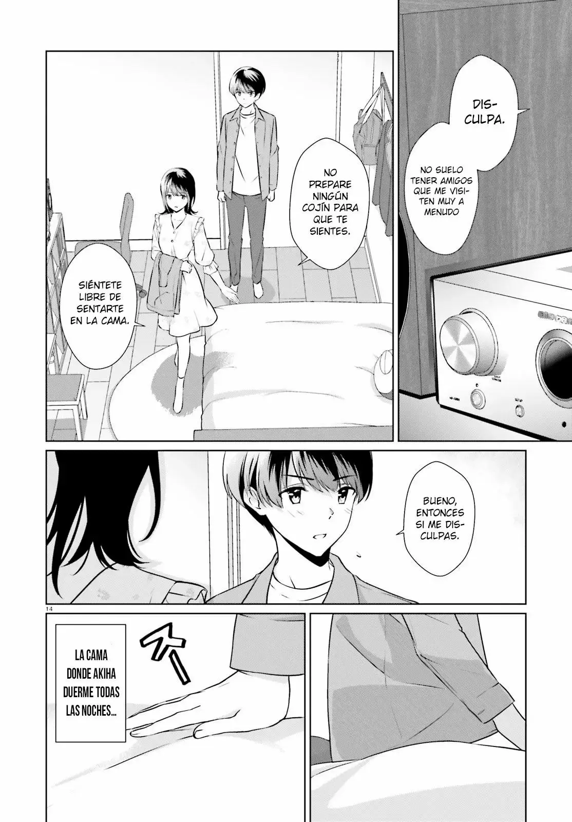 Bizarre Love Triangle capítulo 6, página 13