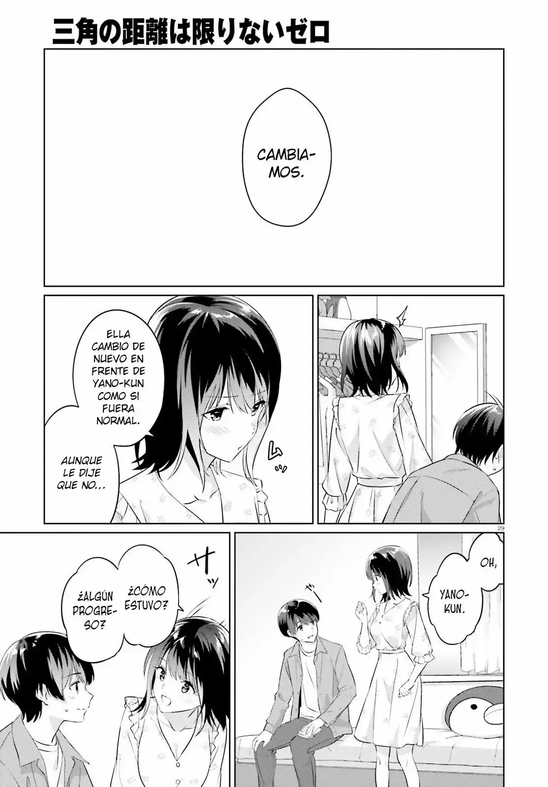 Bizarre Love Triangle capítulo 6, página 28