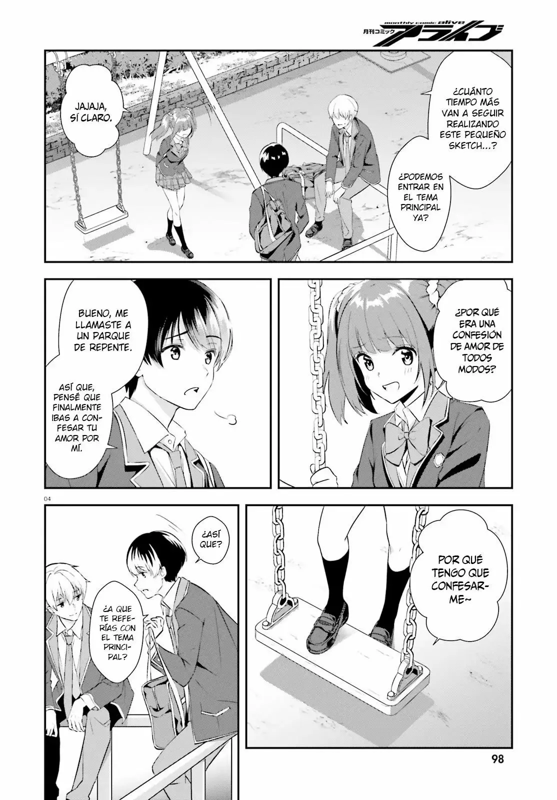 Bizarre Love Triangle capítulo 8, página 5