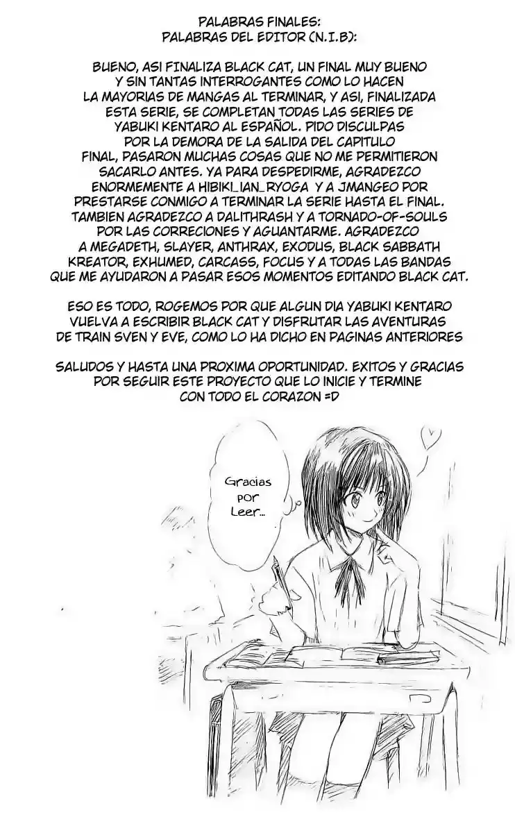Black Cat capítulo 185, página 30