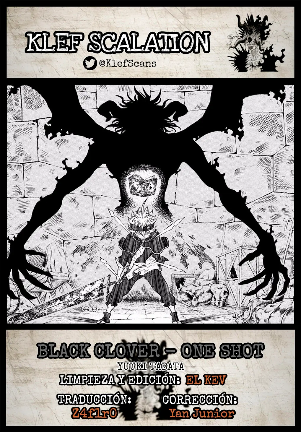 Black Clover (Pre-Serialization) capítulo 0, página 1