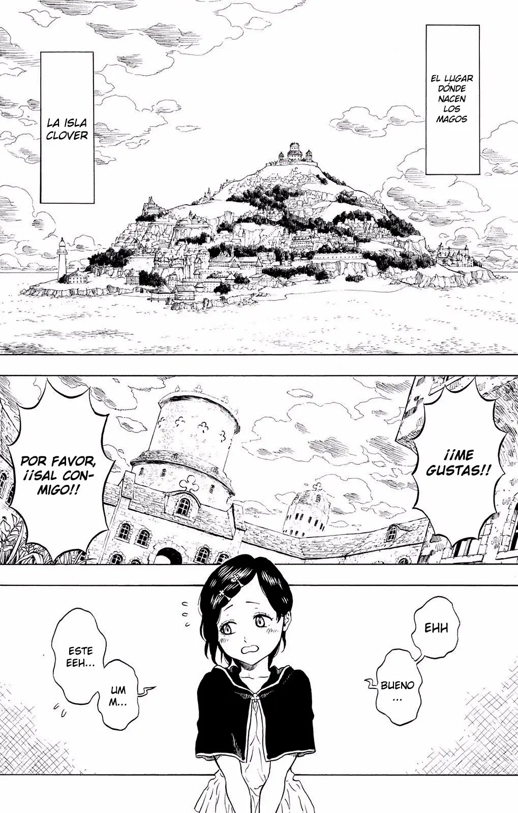 Black Clover (Pre-Serialization) capítulo 0, página 3