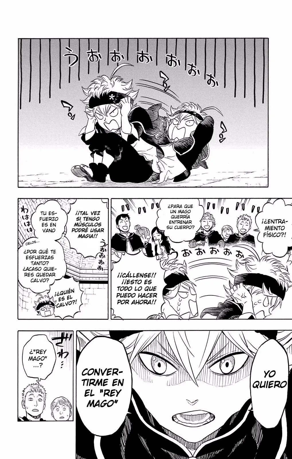 Black Clover (Pre-Serialization) capítulo 0, página 9