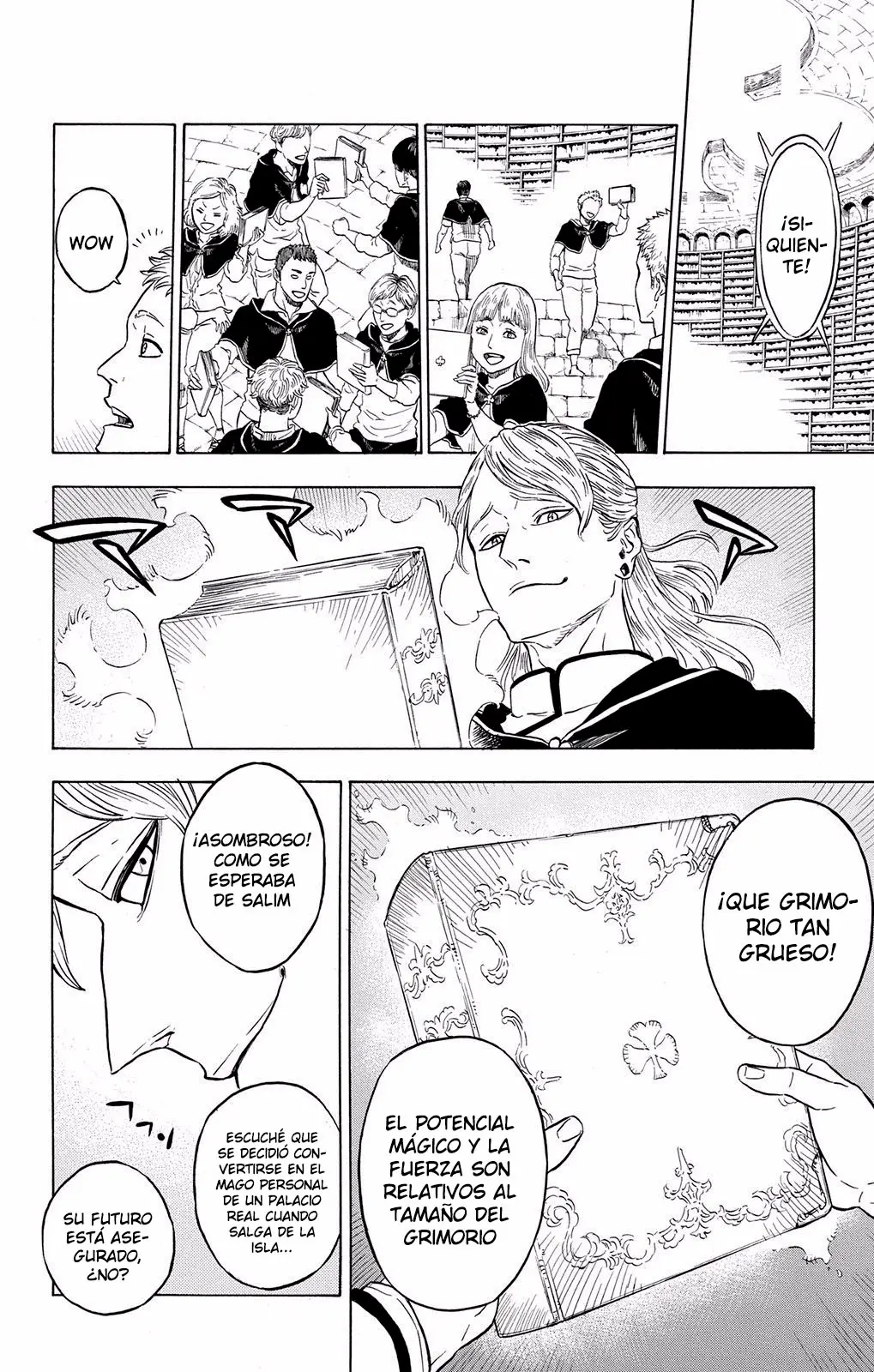 Black Clover (Pre-Serialization) capítulo 0, página 19