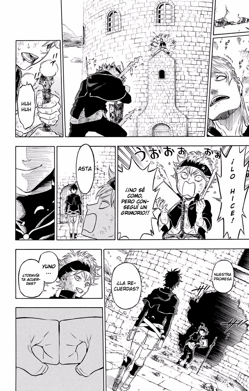 Black Clover (Pre-Serialization) capítulo 0, página 49
