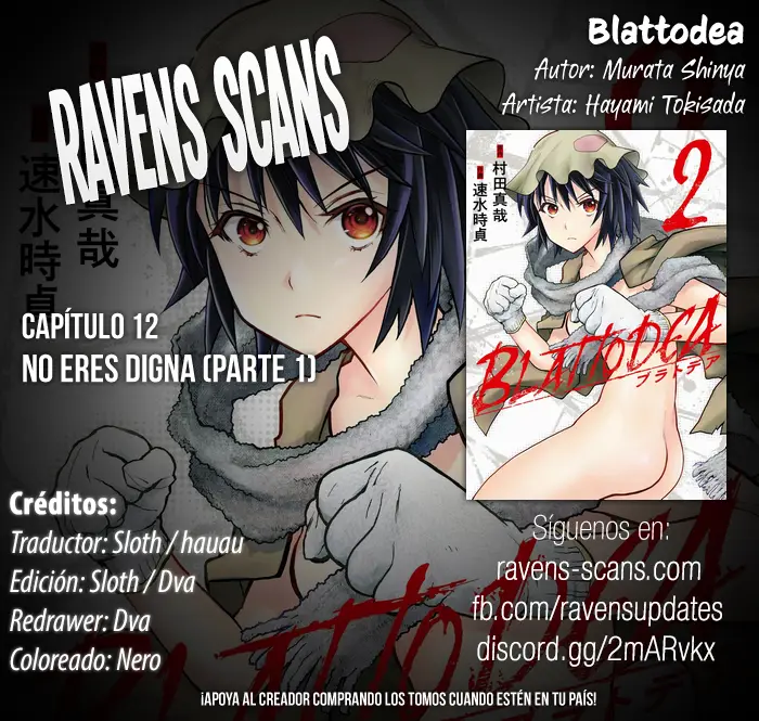Blattodea capítulo 12, página 1