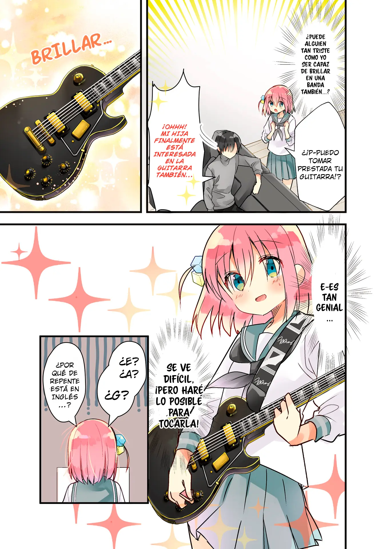 Bocchi The Rock! capítulo 0, página 6
