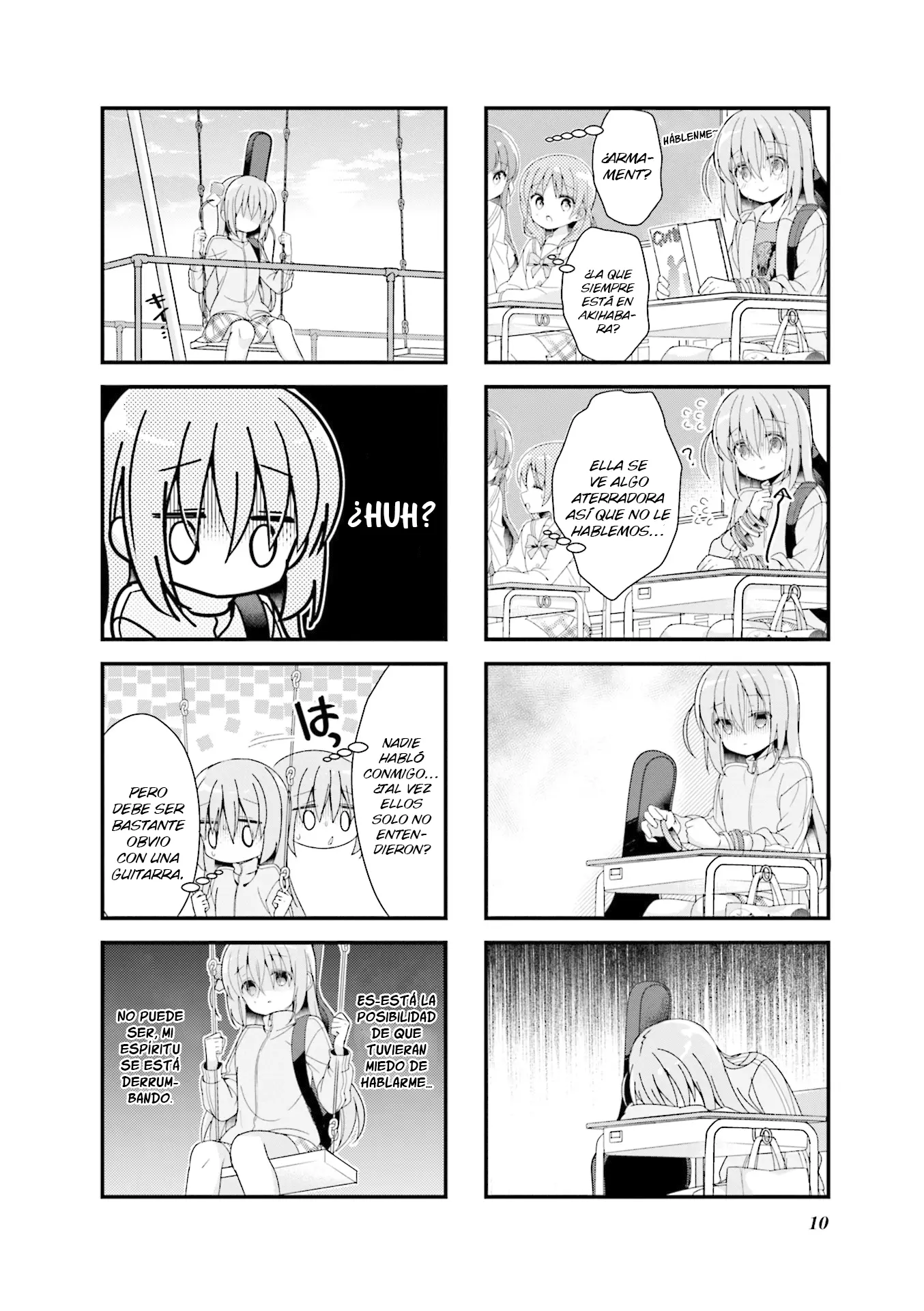 Bocchi The Rock! capítulo 1, página 5