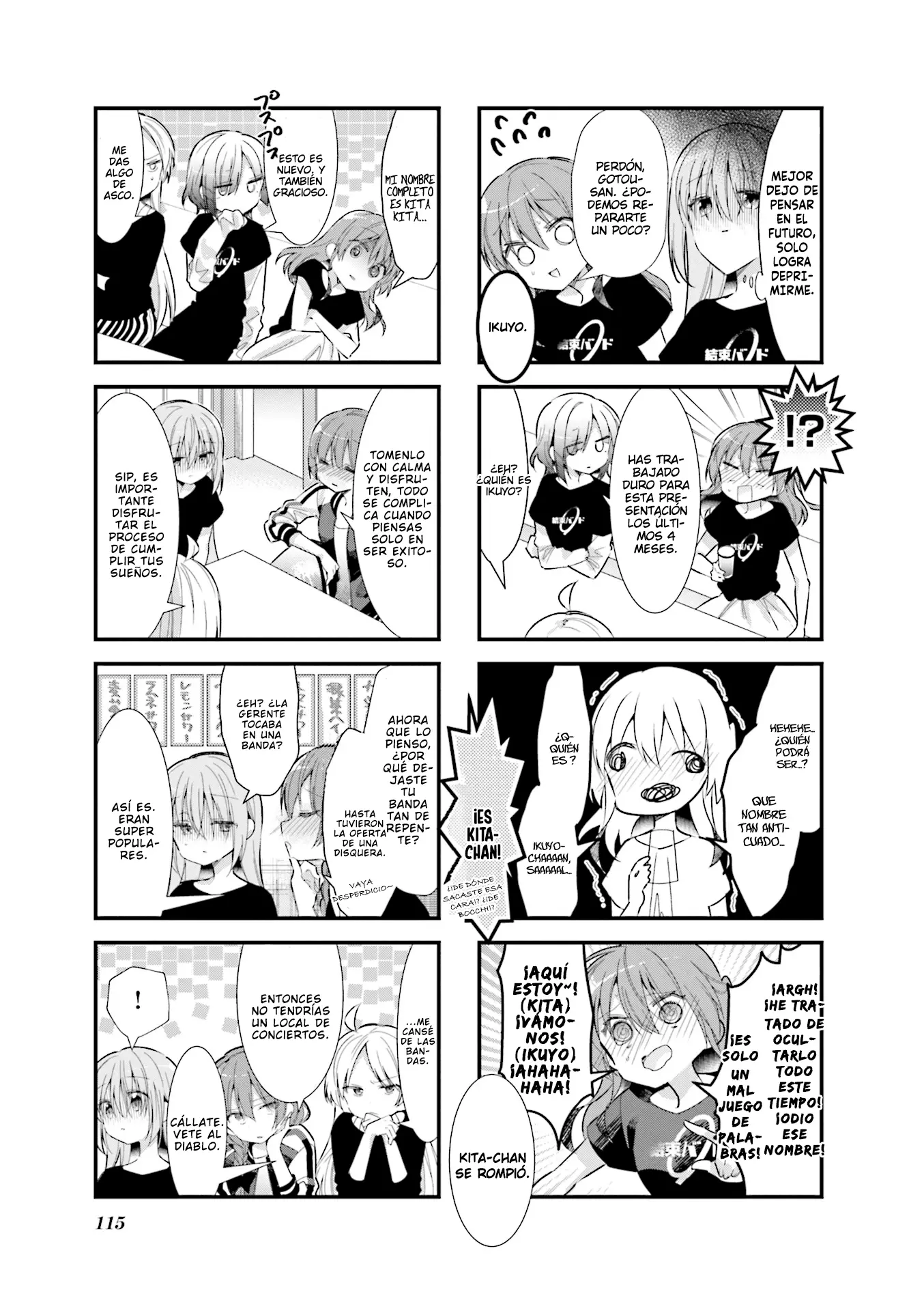 Bocchi The Rock! capítulo 13, página 5