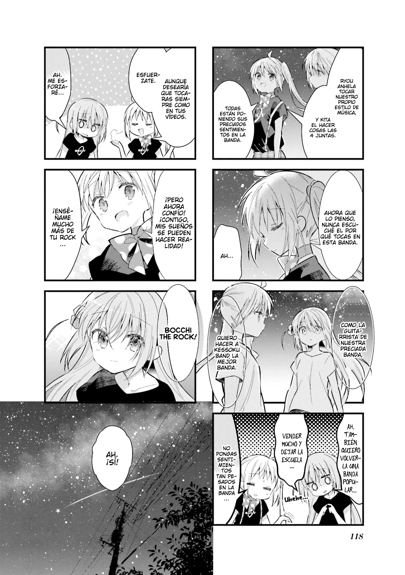 Bocchi The Rock! capítulo 13, página 8