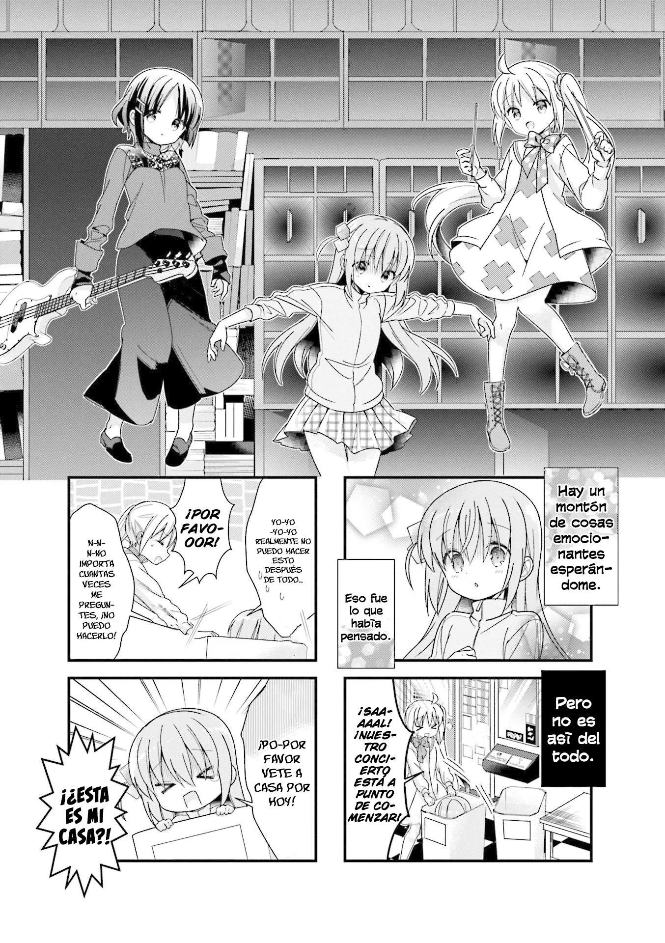 Bocchi The Rock! capítulo 2, página 2
