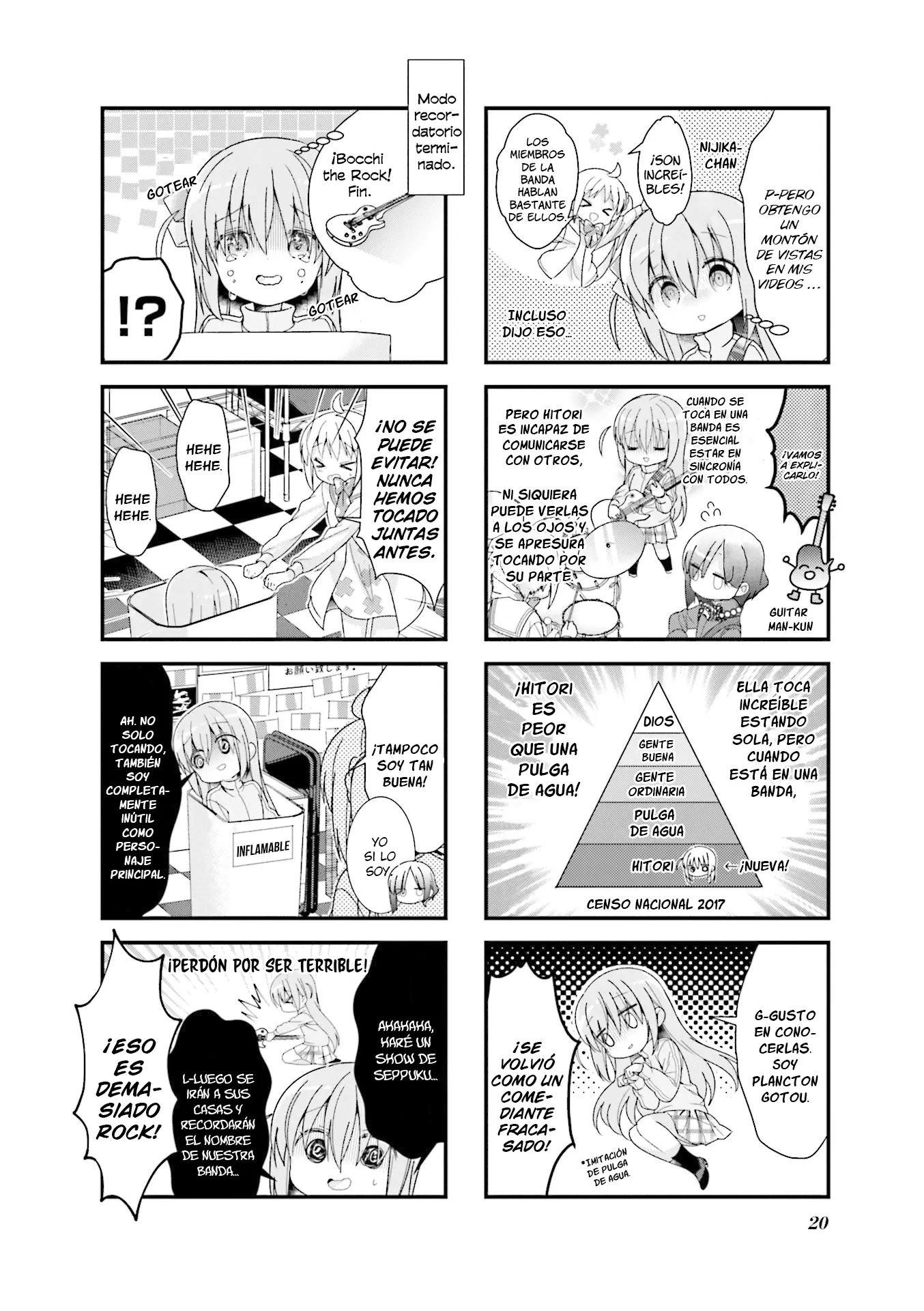 Bocchi The Rock! capítulo 2, página 5