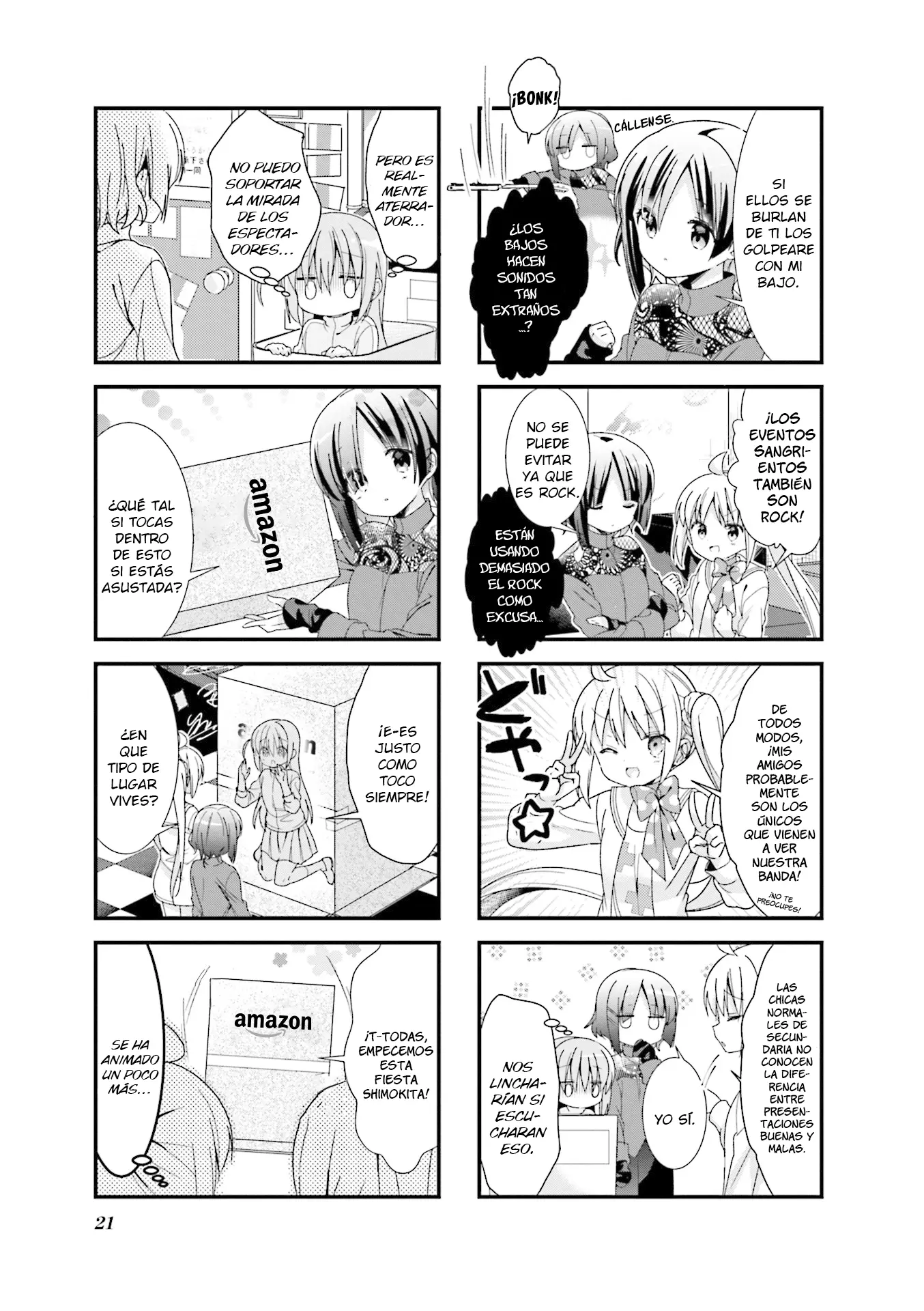 Bocchi The Rock! capítulo 2, página 6