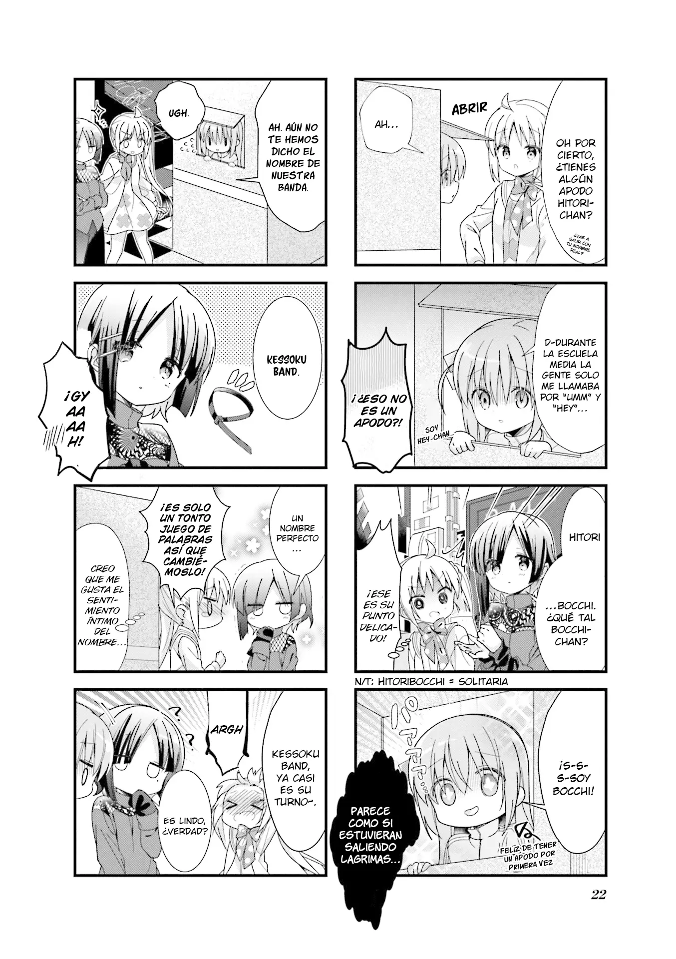 Bocchi The Rock! capítulo 2, página 7