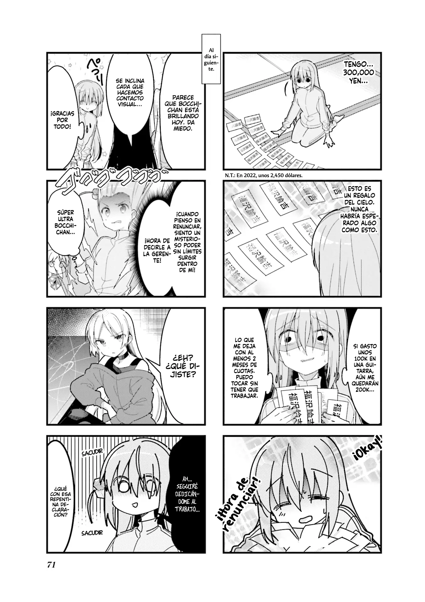 Bocchi The Rock! capítulo 21, página 3