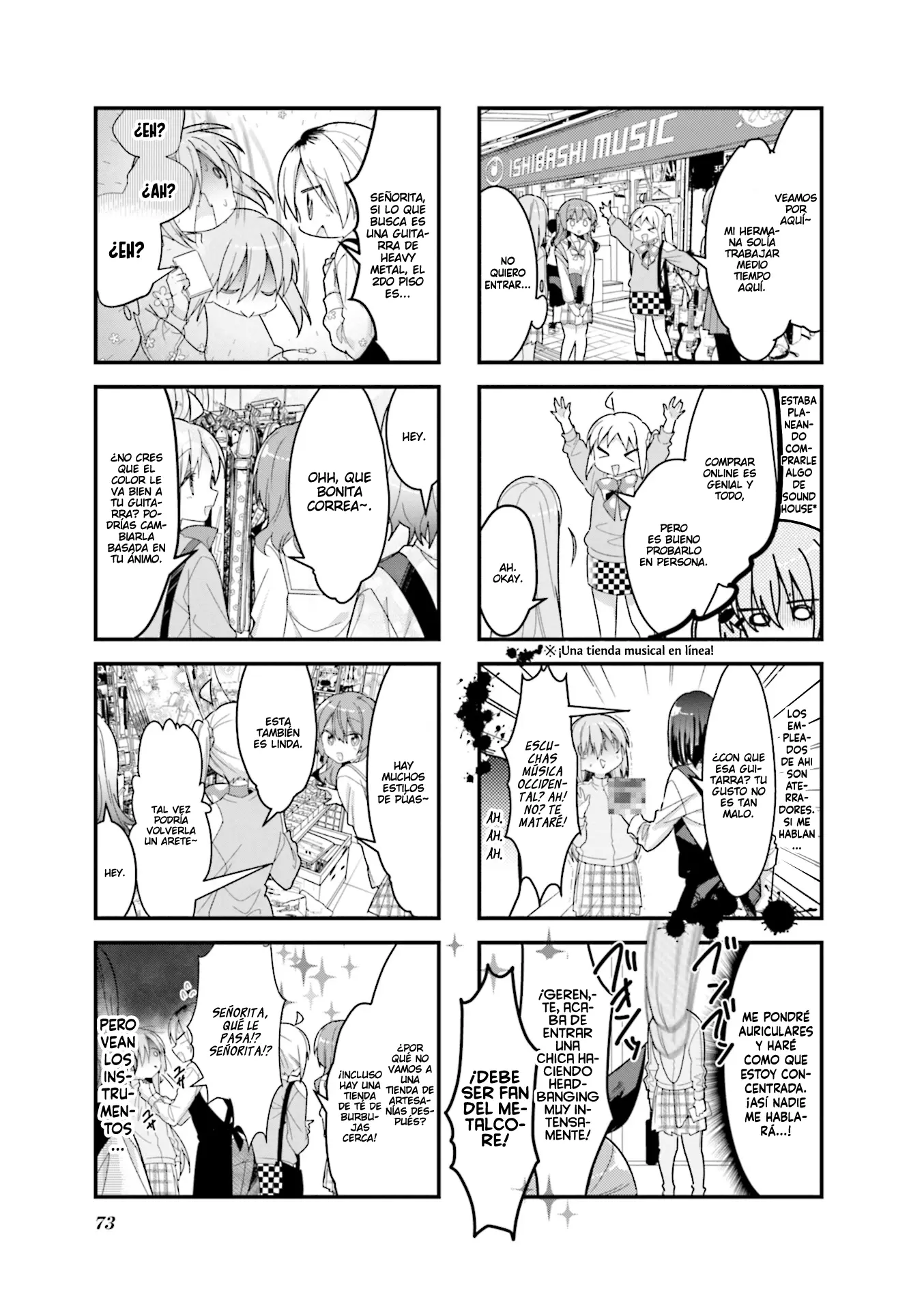 Bocchi The Rock! capítulo 21, página 5