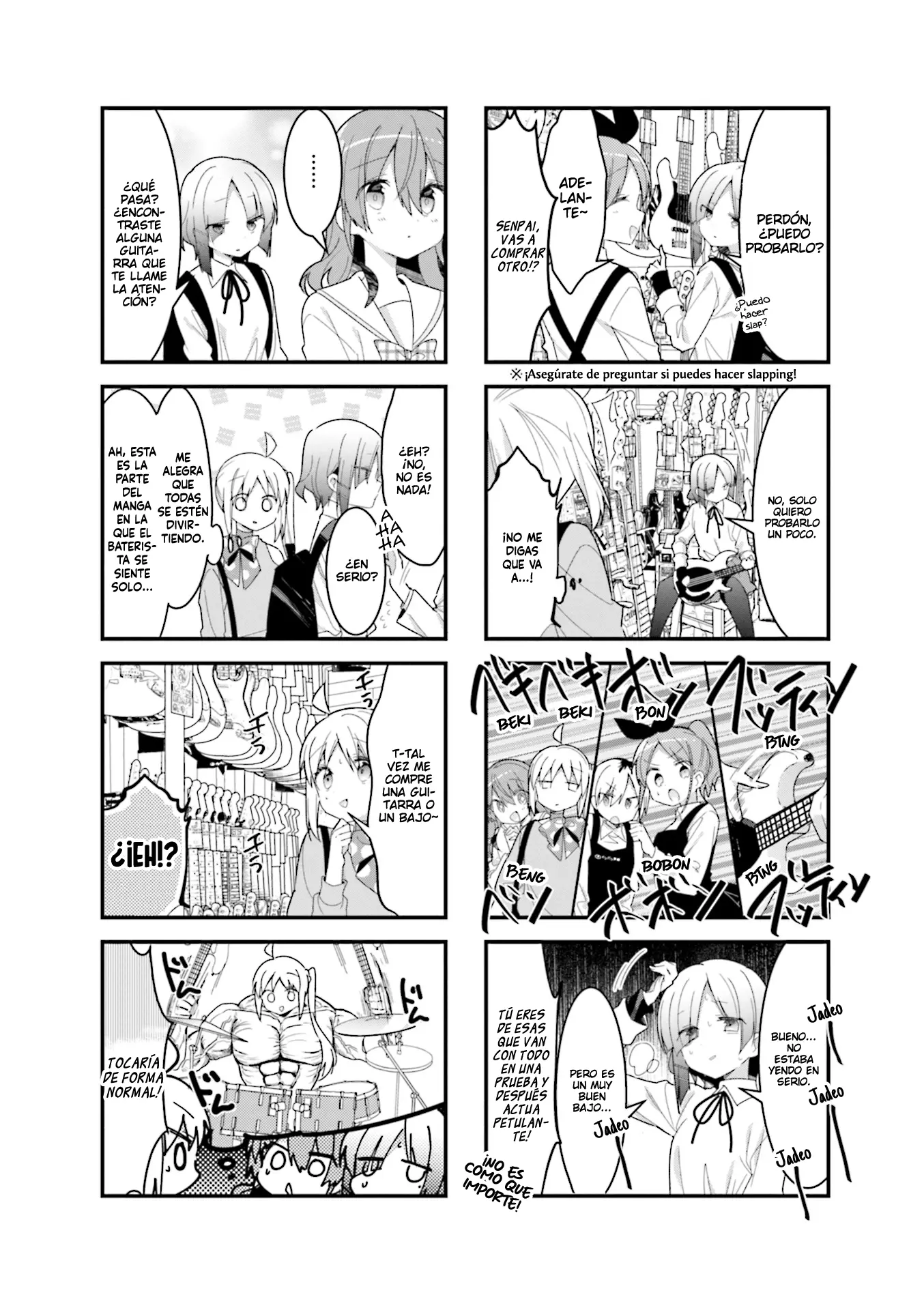 Bocchi The Rock! capítulo 21, página 6