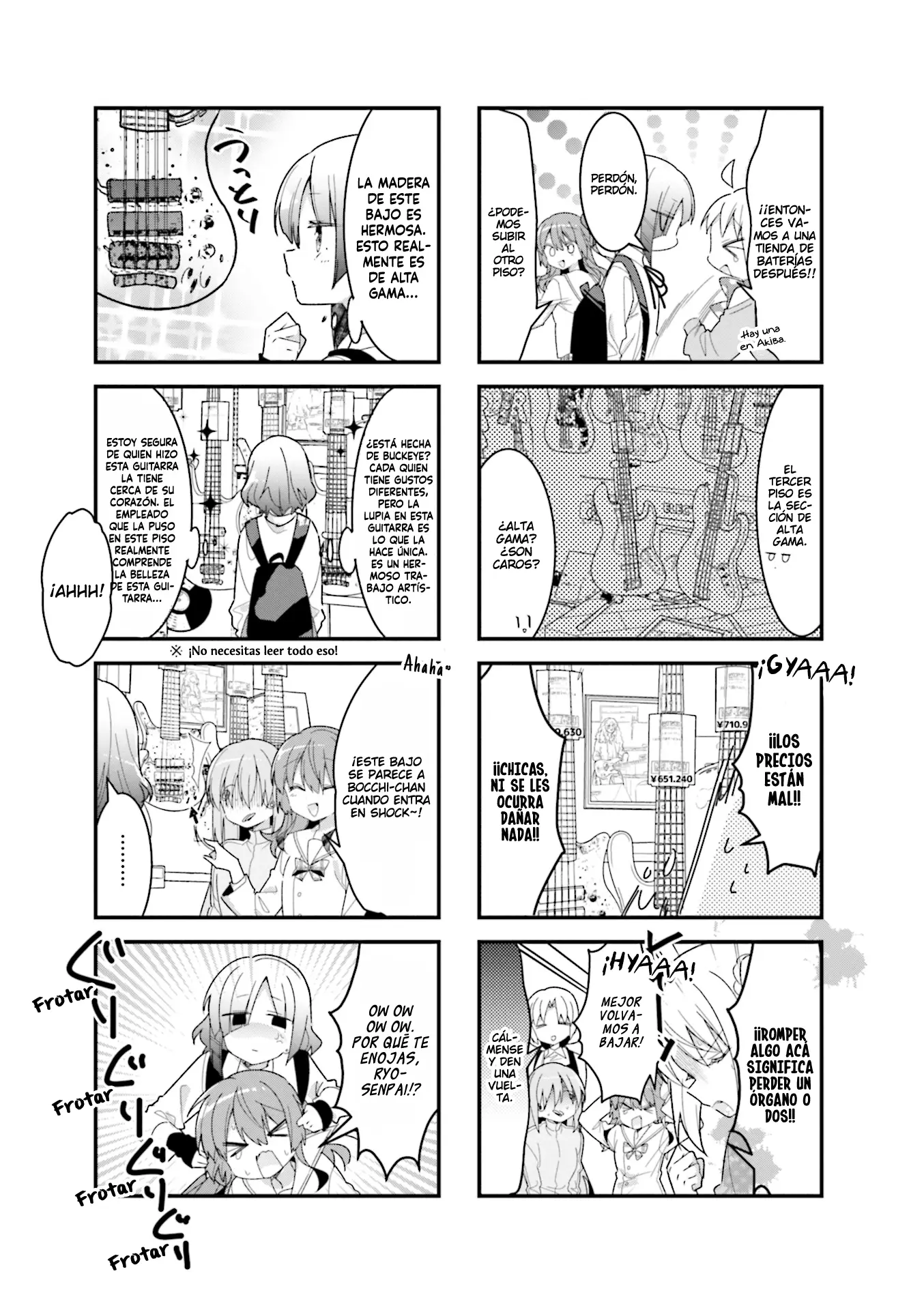 Bocchi The Rock! capítulo 21, página 7