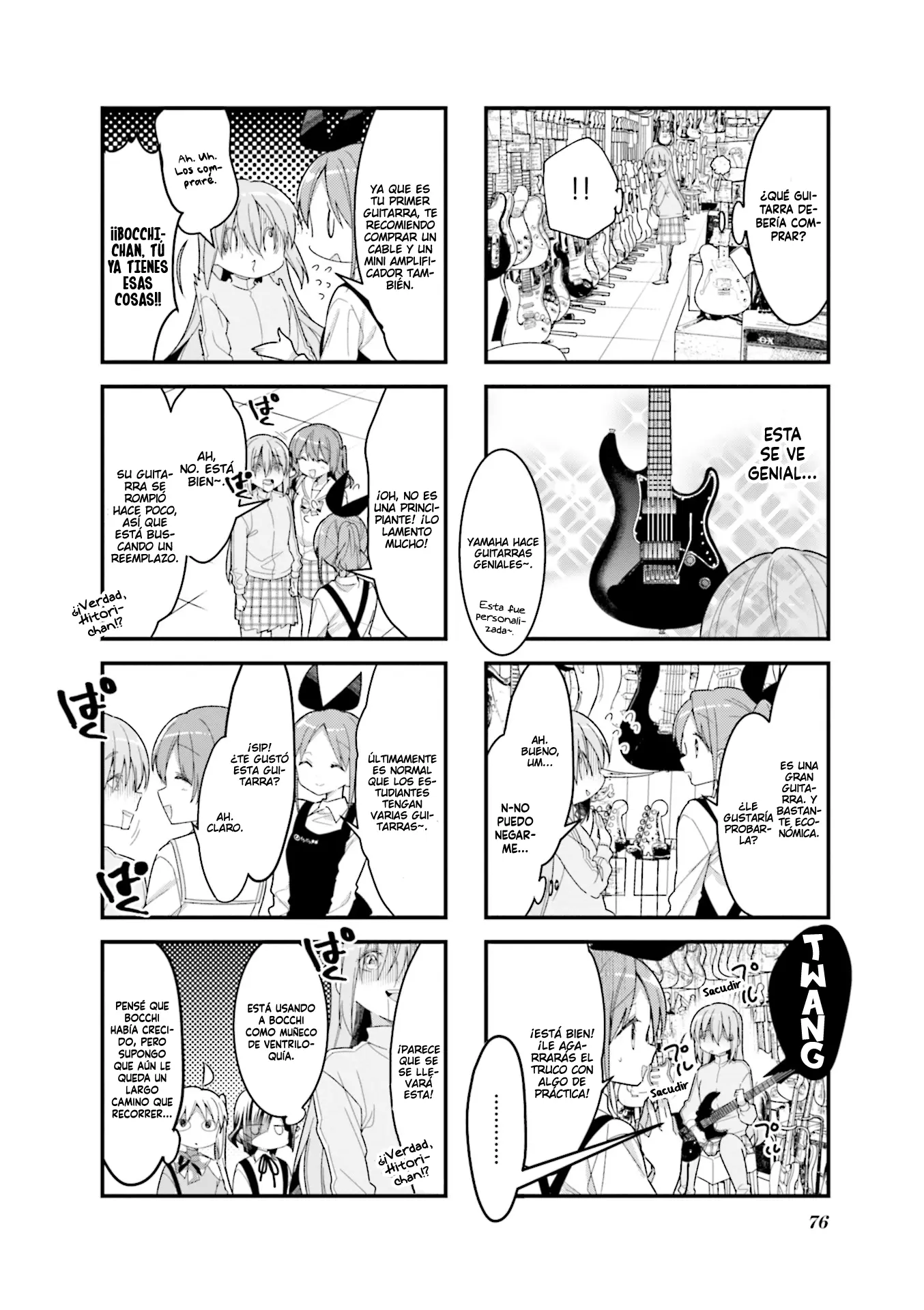Bocchi The Rock! capítulo 21, página 8