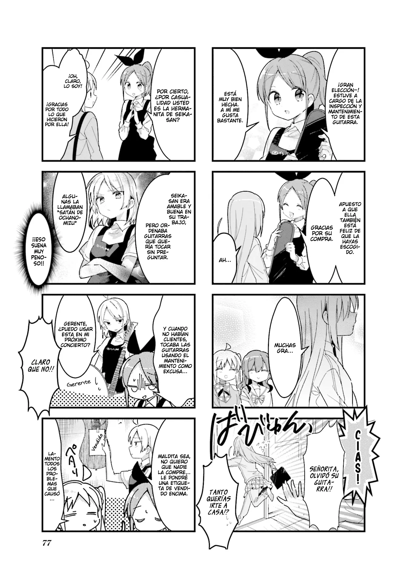 Bocchi The Rock! capítulo 21, página 9