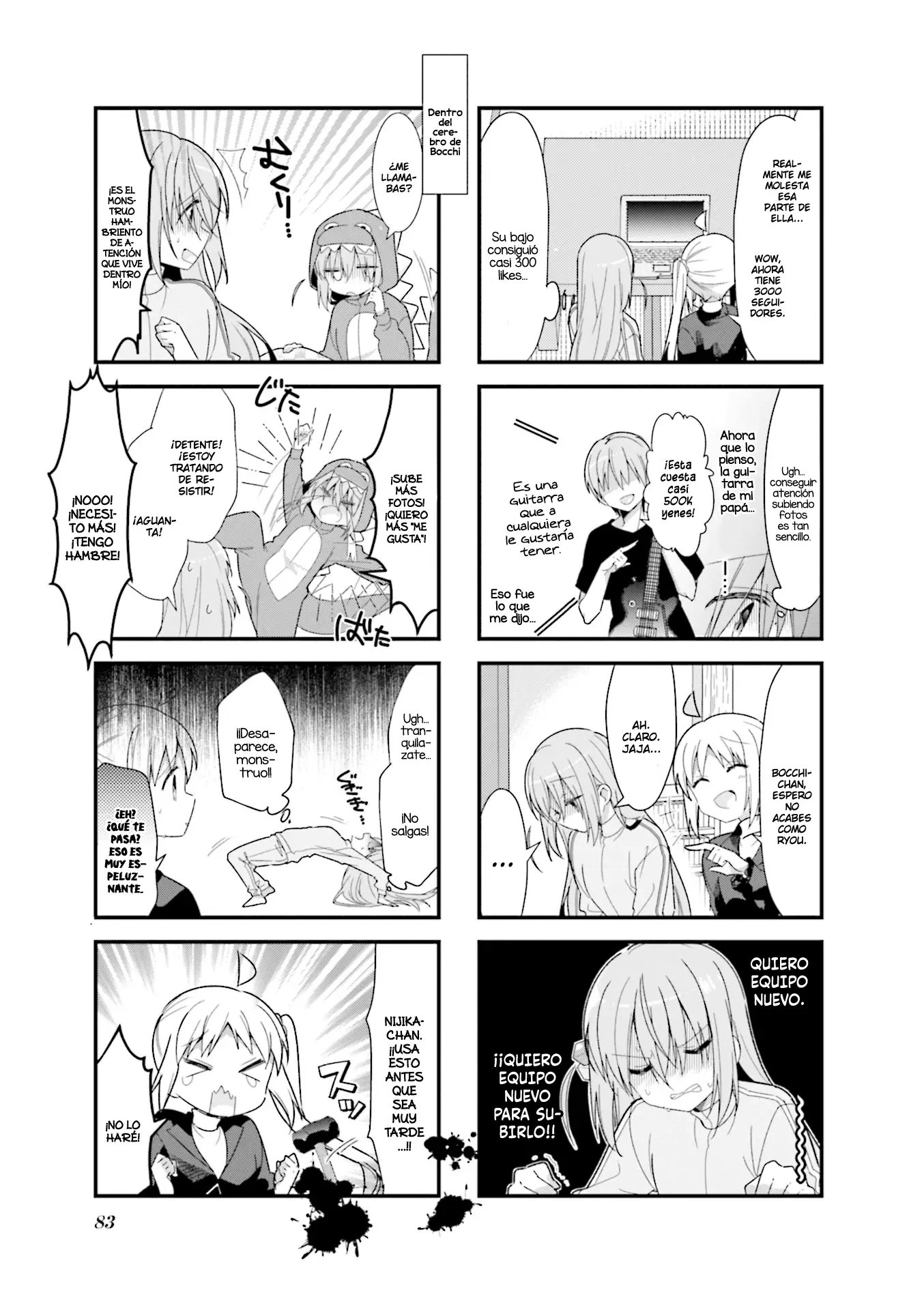 Bocchi The Rock! capítulo 22, página 5