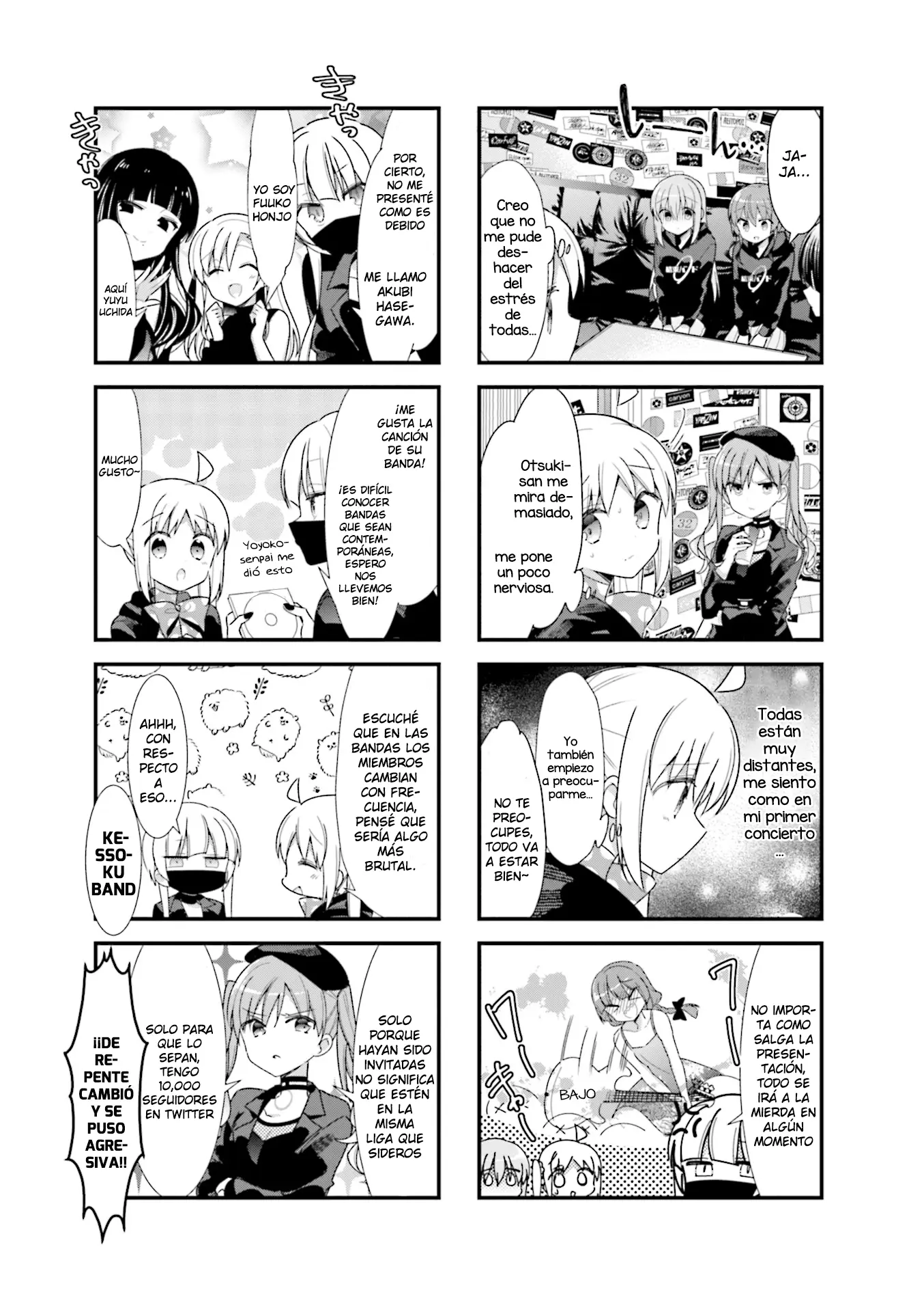 Bocchi The Rock! capítulo 28, página 5