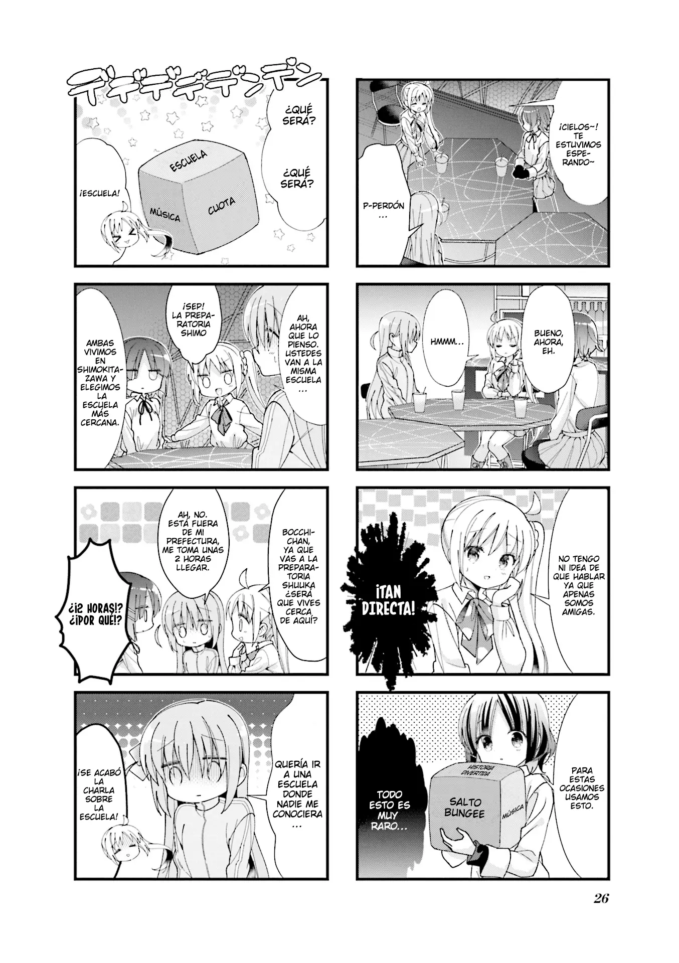 Bocchi The Rock! capítulo 3, página 2