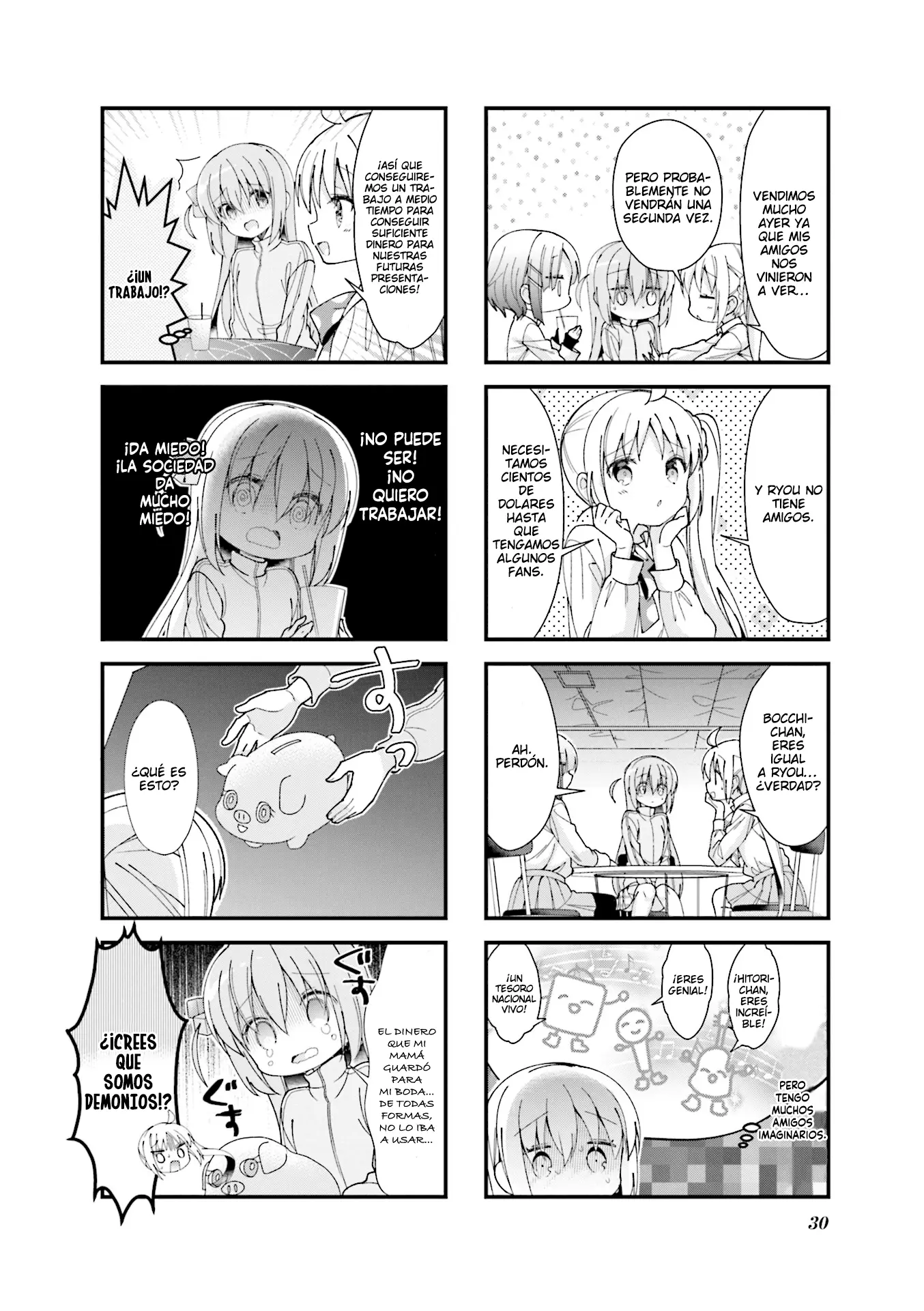 Bocchi The Rock! capítulo 3, página 6