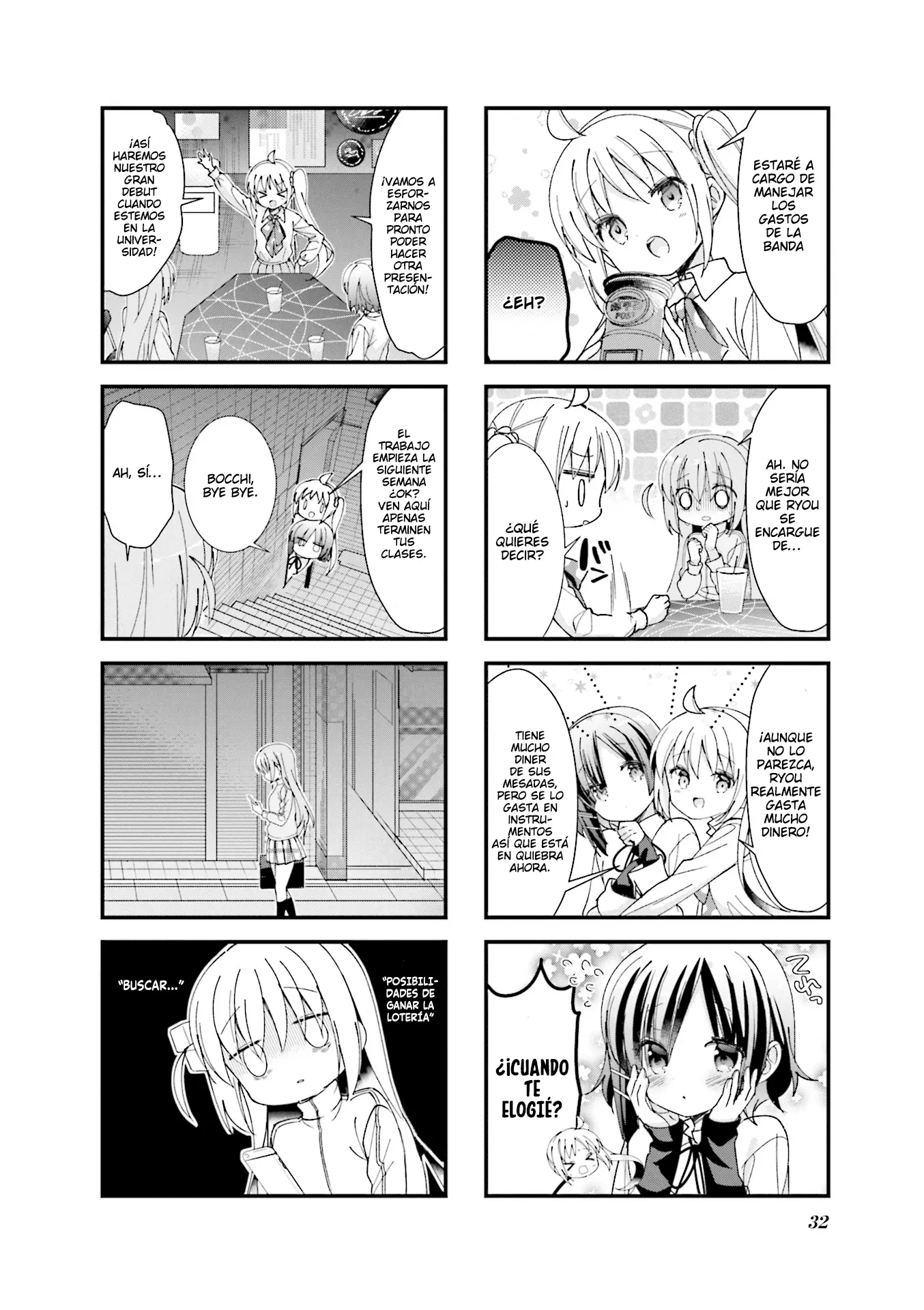 Bocchi The Rock! capítulo 3, página 8