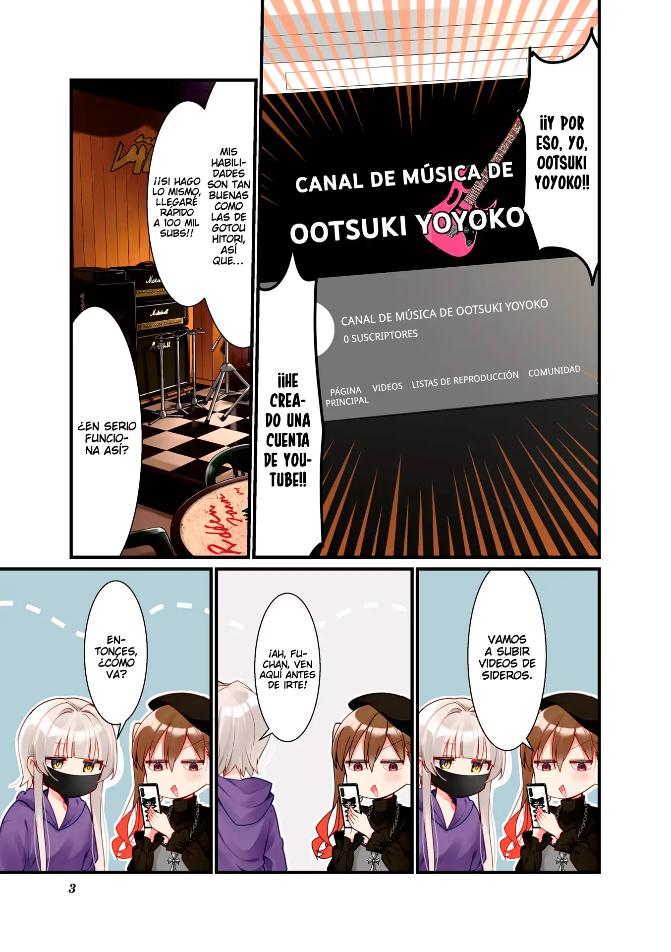 Bocchi The Rock! capítulo 39, página 4
