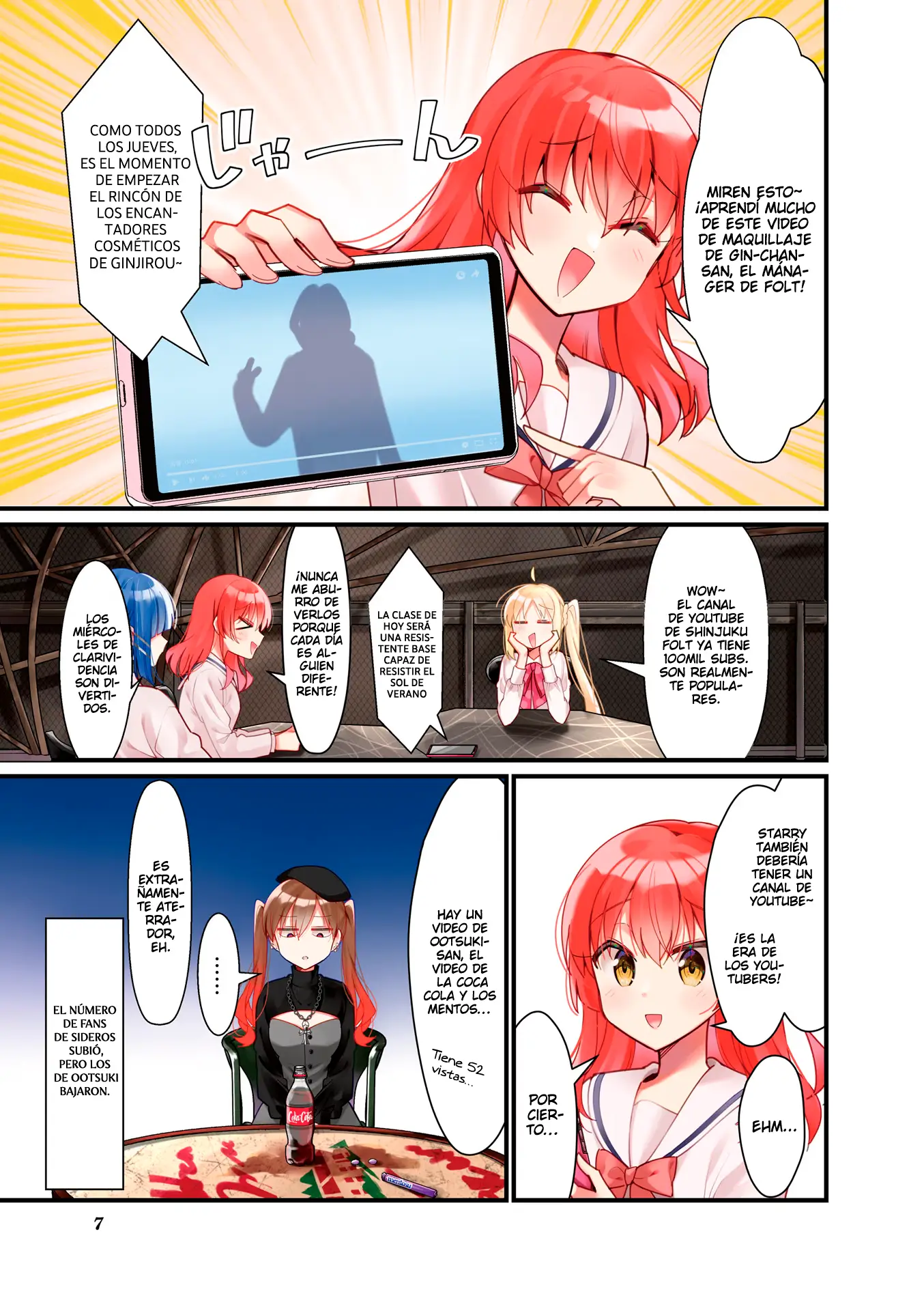 Bocchi The Rock! capítulo 39, página 8