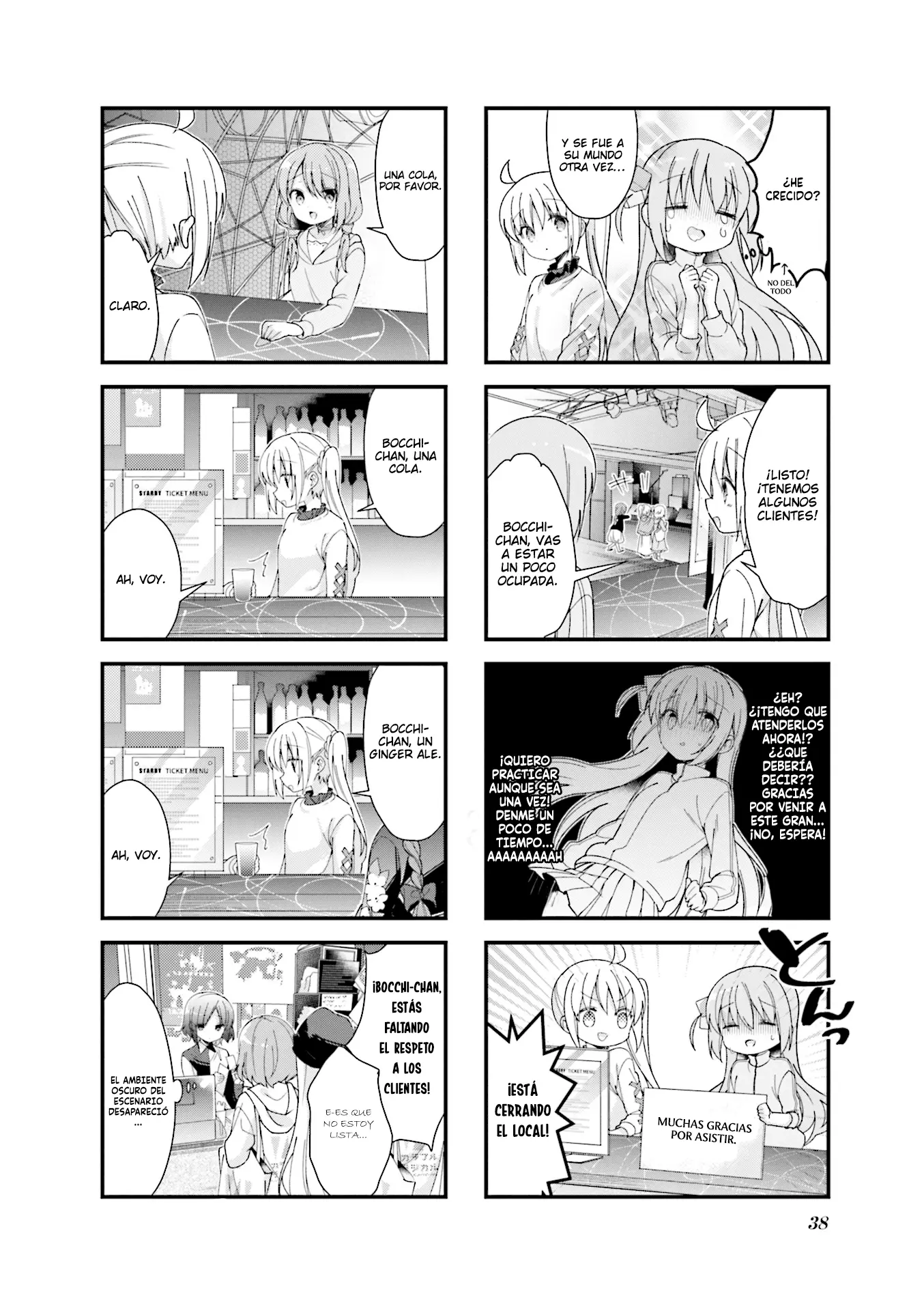 Bocchi The Rock! capítulo 4, página 6