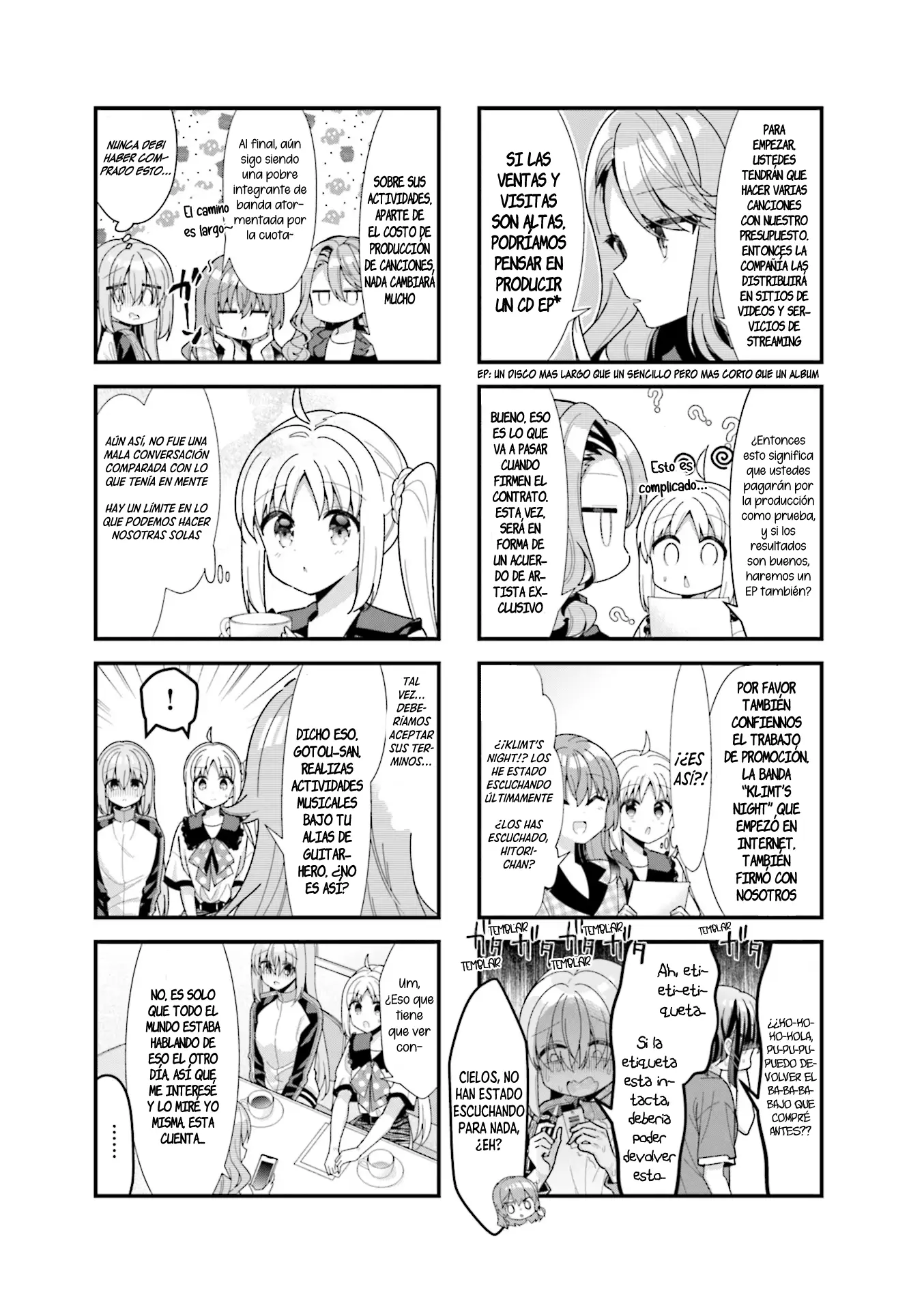 Bocchi The Rock! capítulo 46, página 5