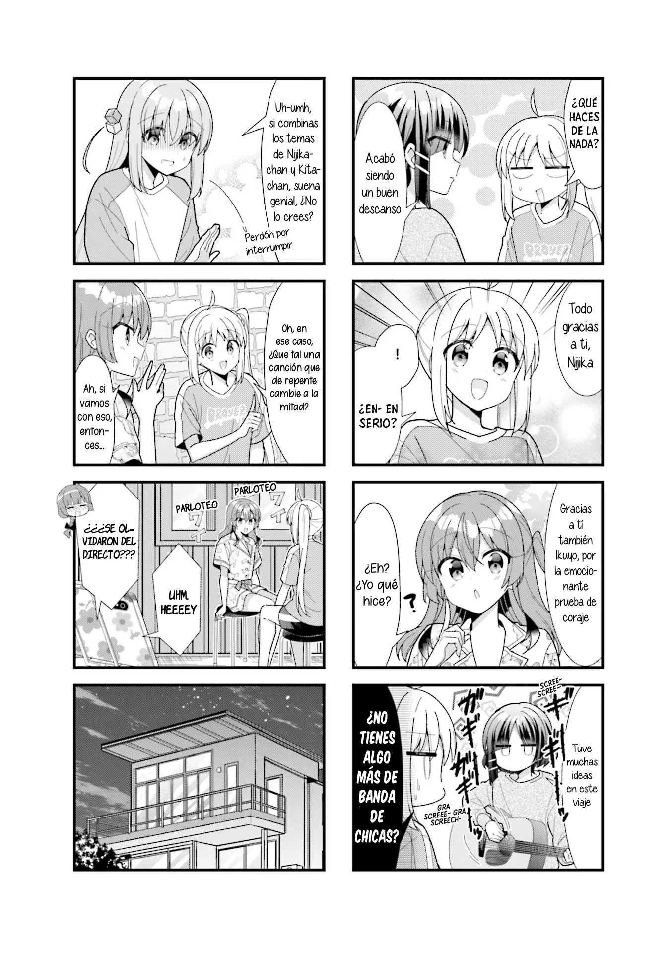 Bocchi The Rock! capítulo 49, página 8