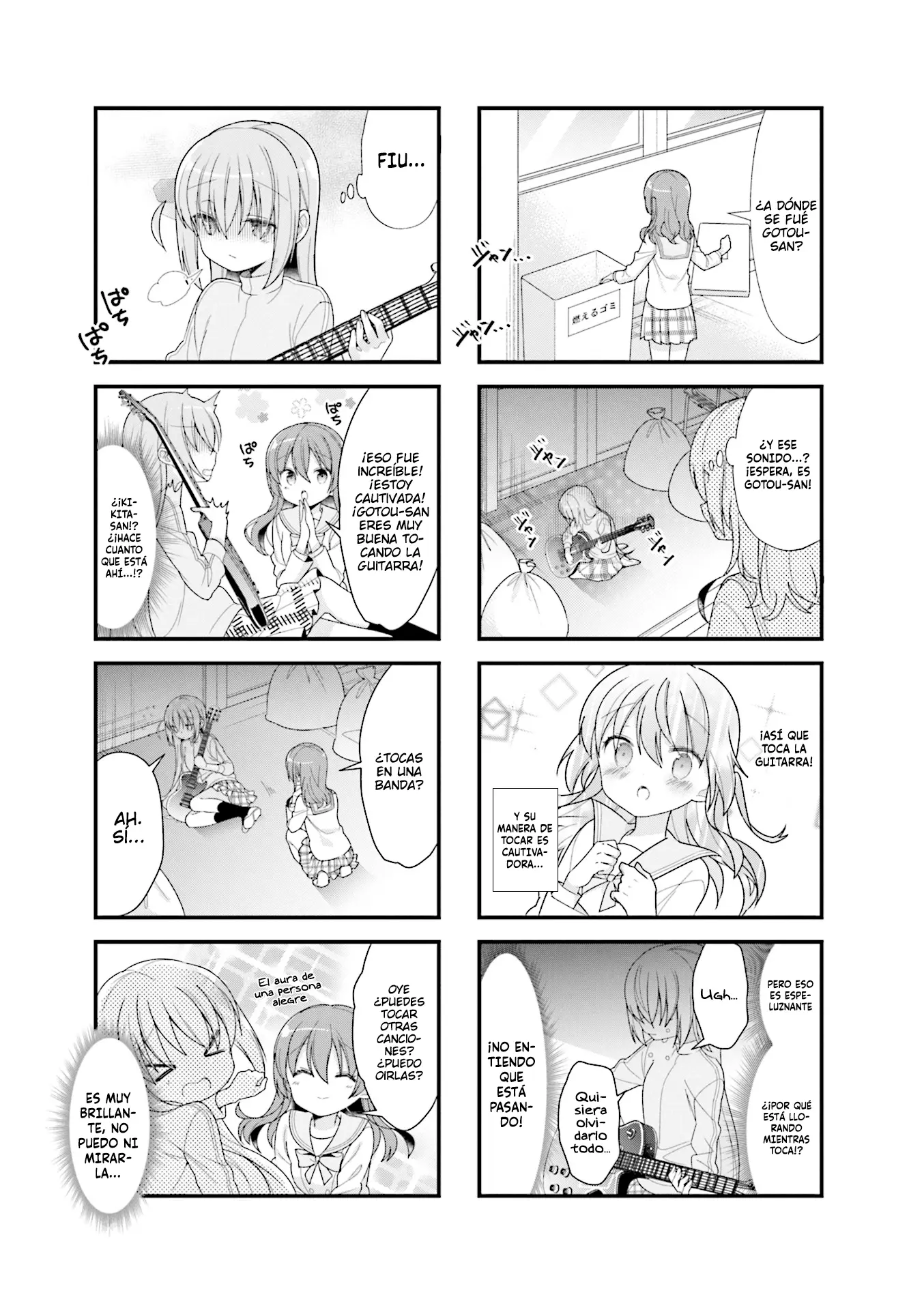 Bocchi The Rock! capítulo 5, página 5
