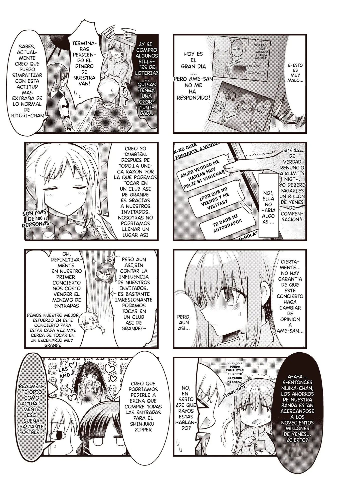 Bocchi The Rock! capítulo 79, página 4