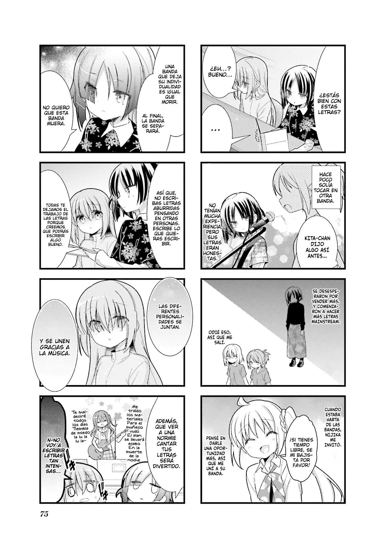 Bocchi The Rock! capítulo 8, página 7