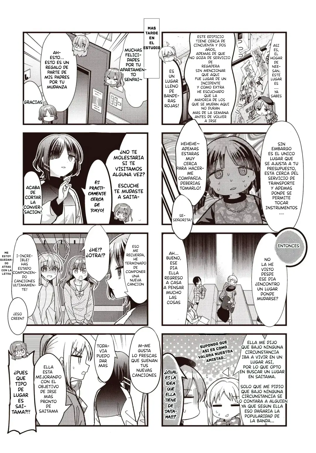 Bocchi The Rock! capítulo 83, página 7
