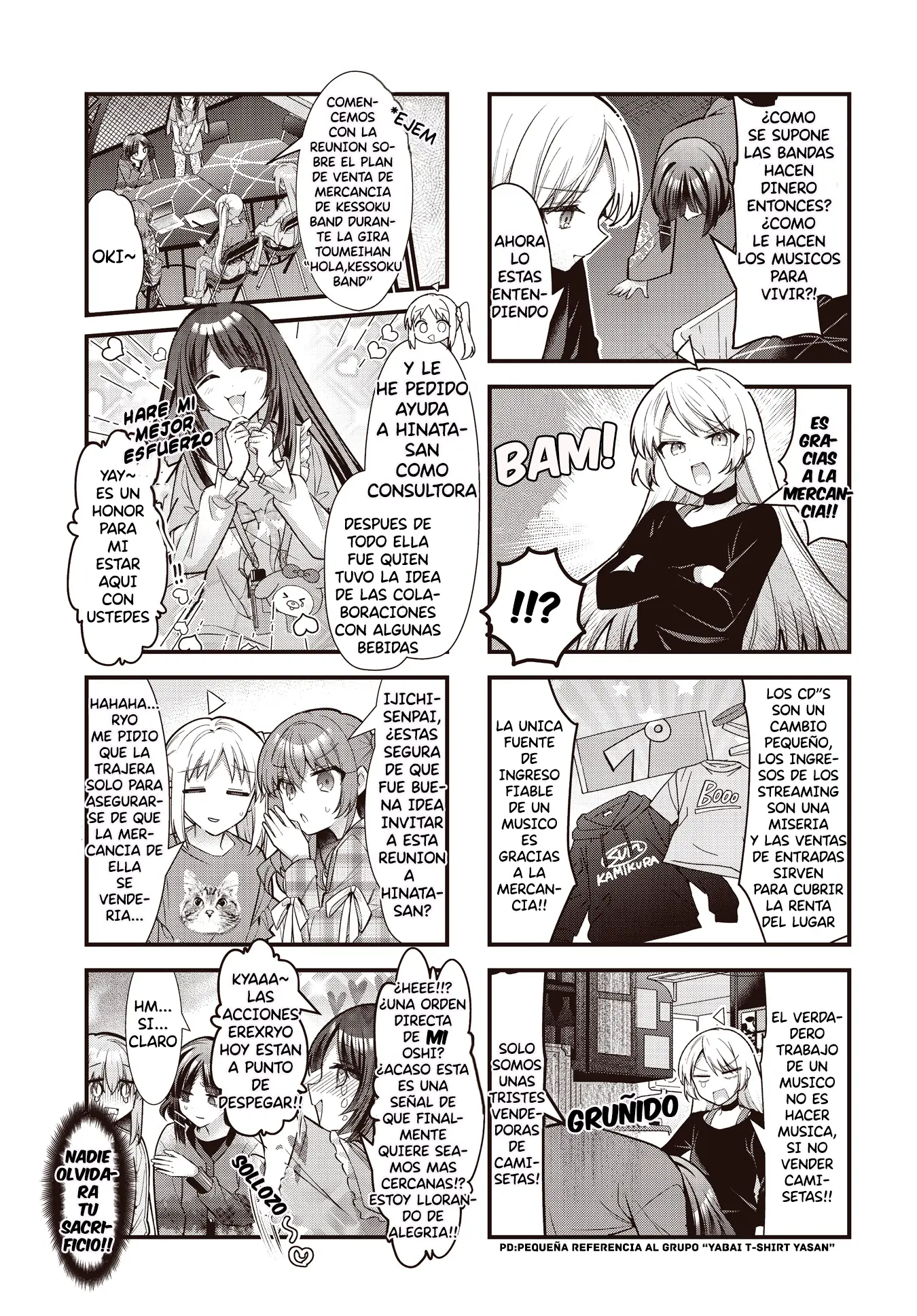 Bocchi The Rock! capítulo 87, página 5