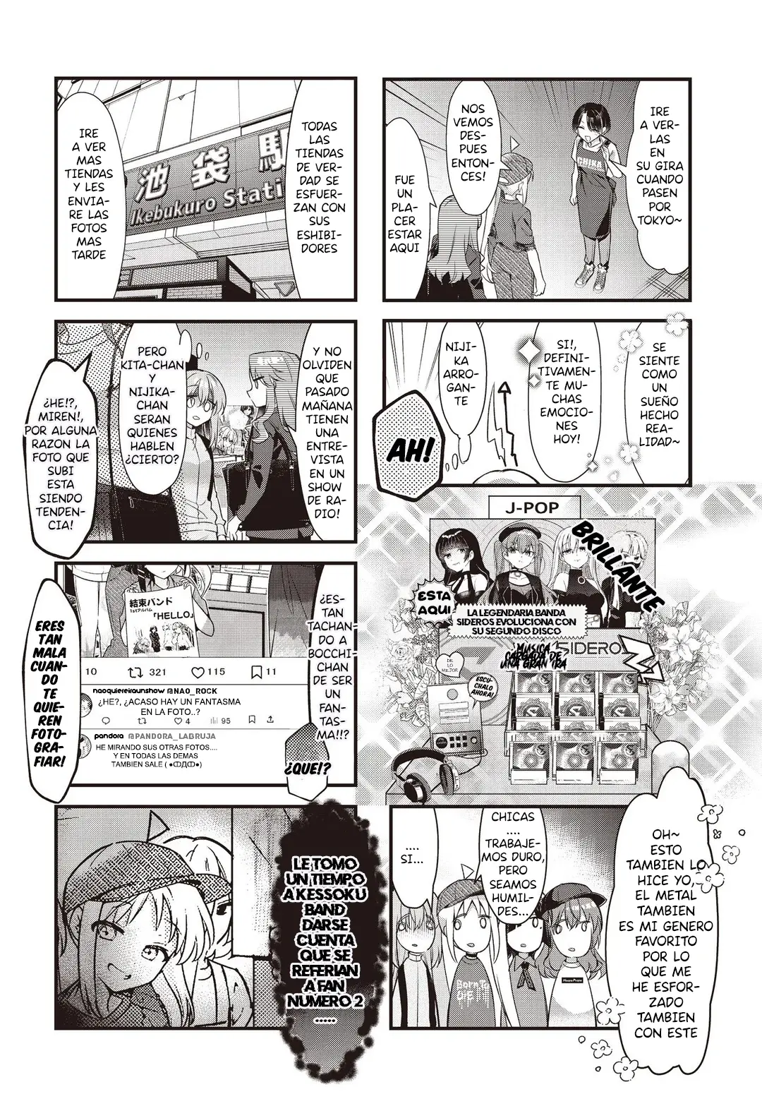 Bocchi The Rock! capítulo 91, página 9