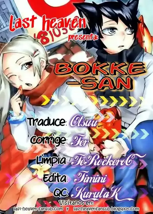 Bokke-san capítulo 8, página 1