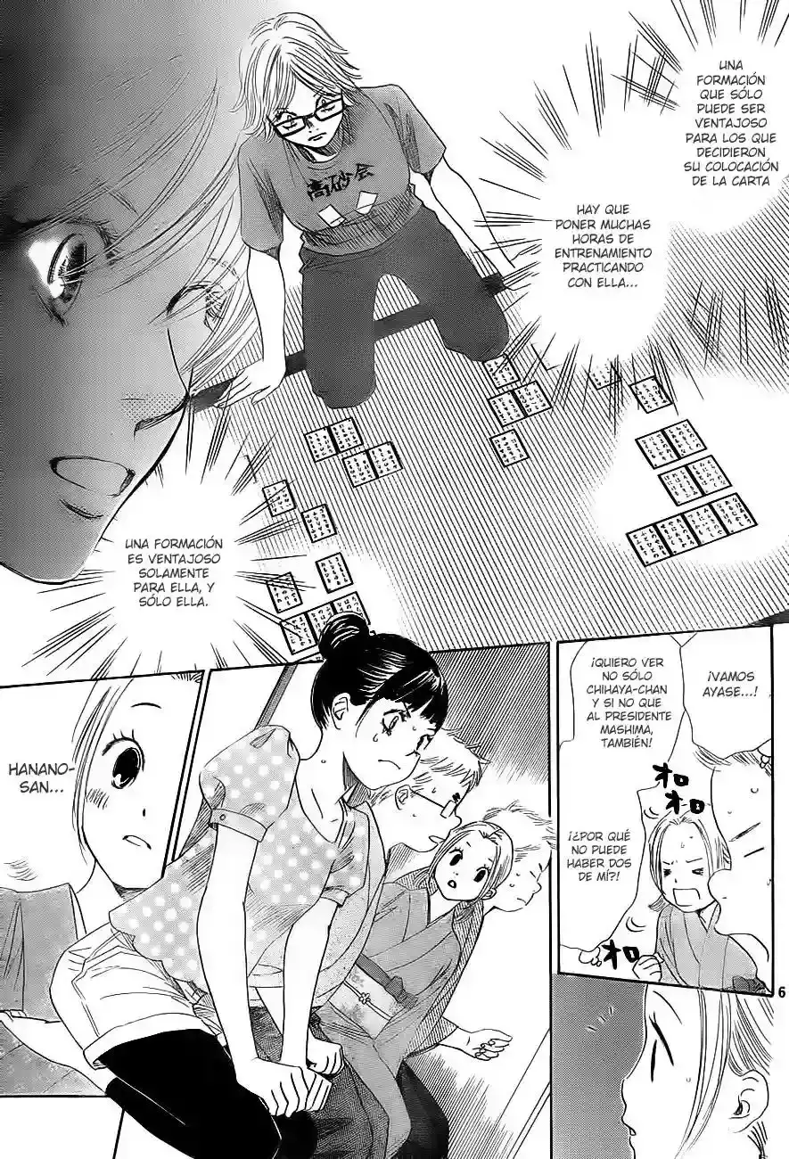 Chihayafuru capítulo 100, página 8