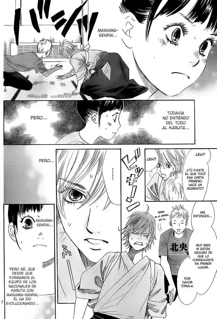 Chihayafuru capítulo 100, página 9