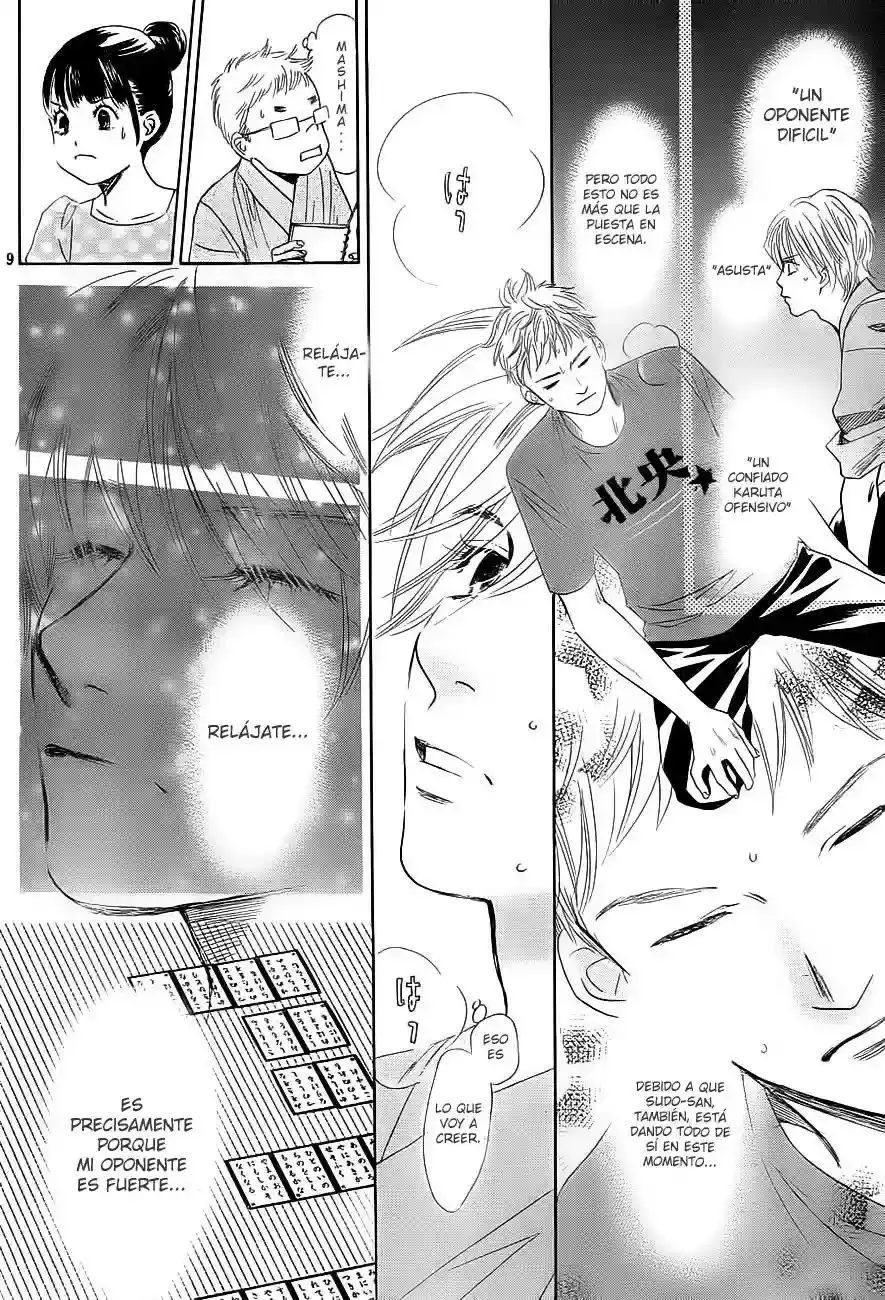 Chihayafuru capítulo 100, página 11
