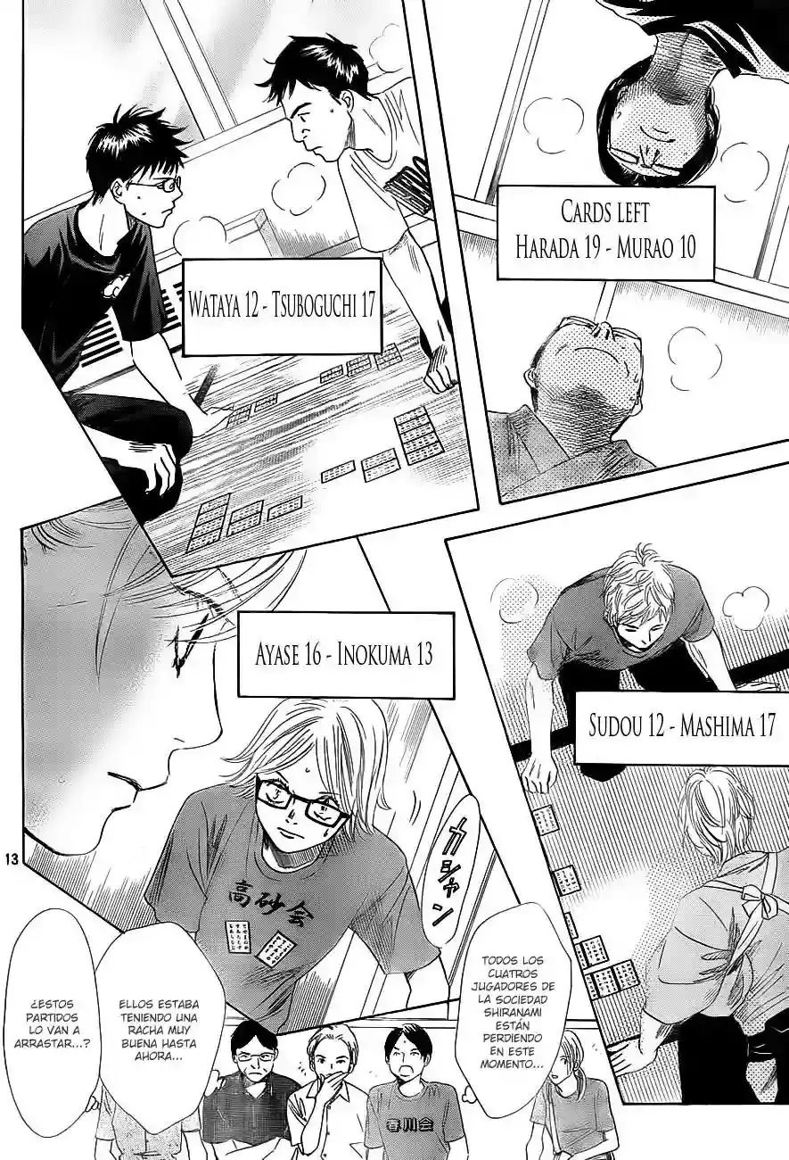Chihayafuru capítulo 100, página 15
