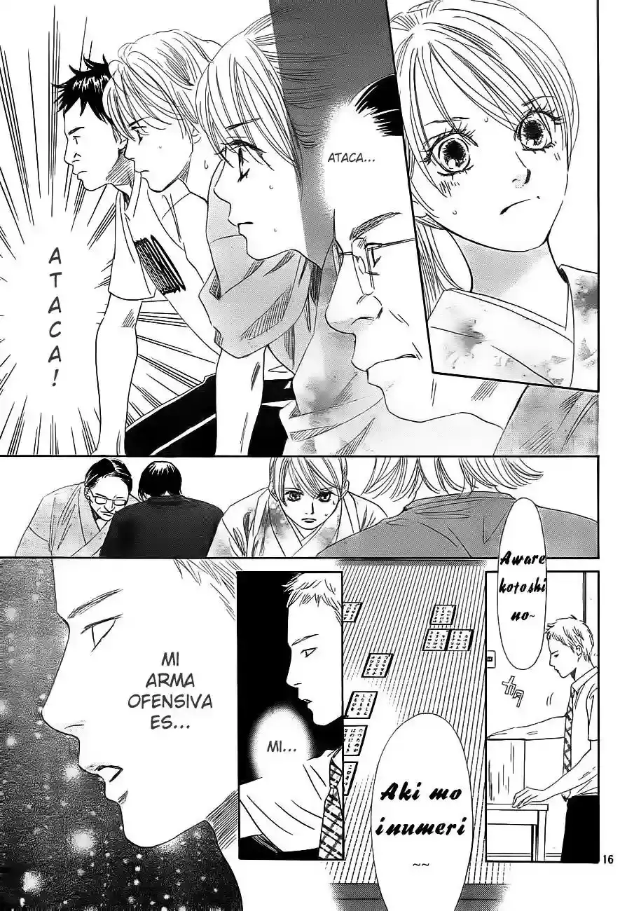 Chihayafuru capítulo 100, página 18