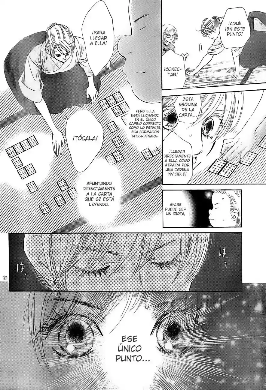 Chihayafuru capítulo 100, página 23